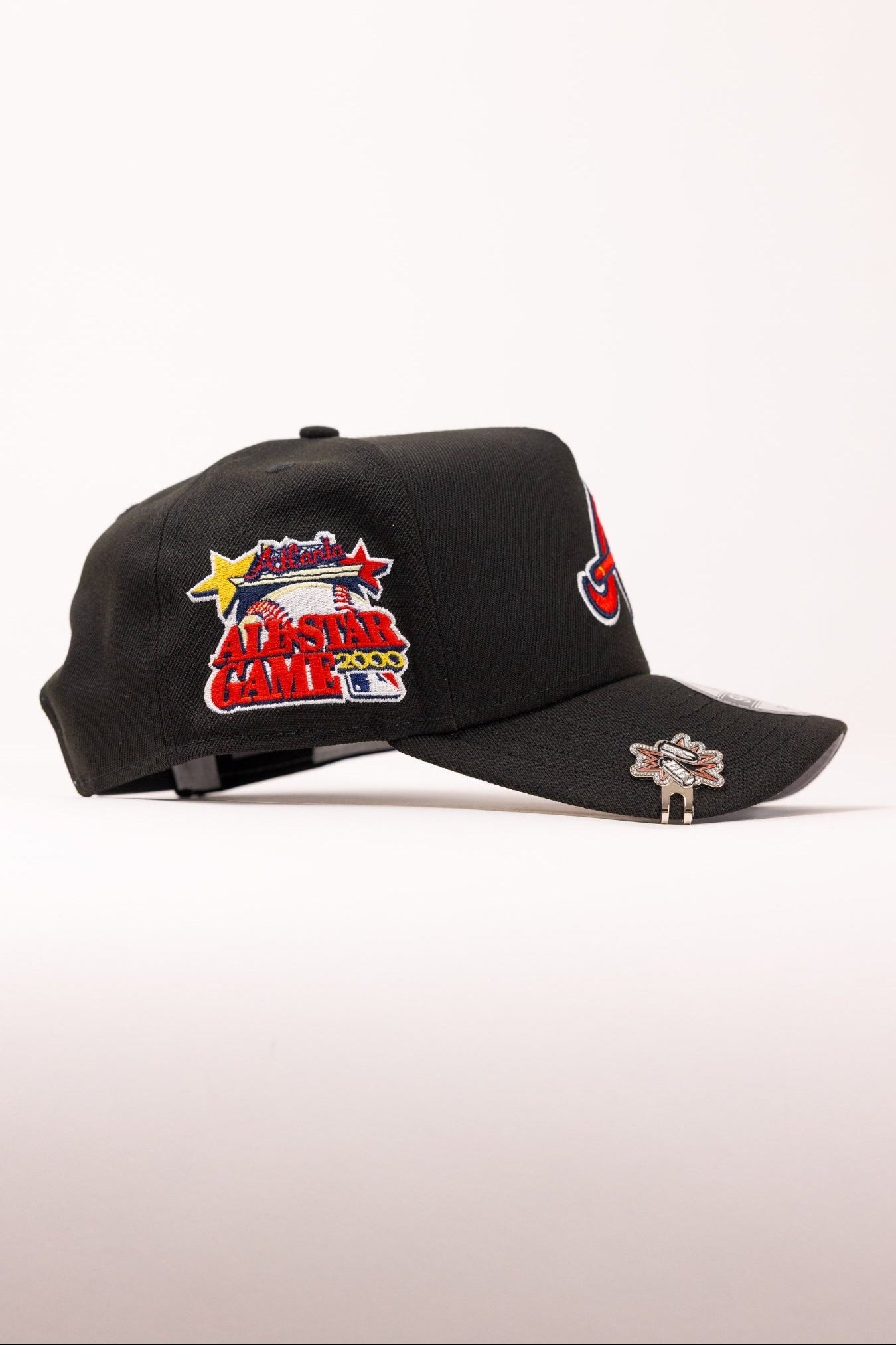 NEW ERA 9FIFTY A-FRAME BLACK ATLANTA BRAVES W/ 2000 ALL STAR GAME SIDE PATCH