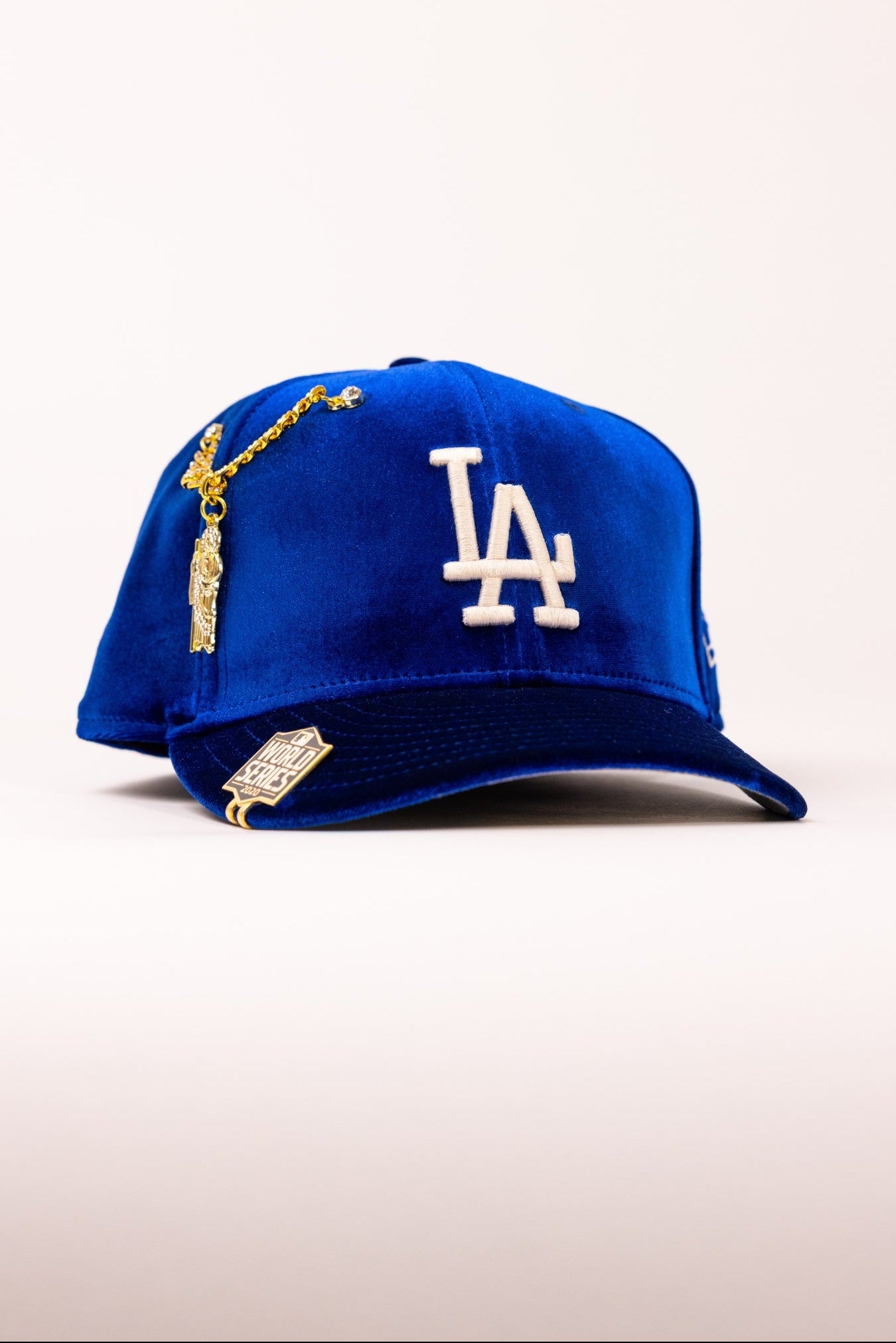 NEW ERA EXCLUSIVE 59FIFTY BLUE SUEDE LOS ANGELES DODGERS