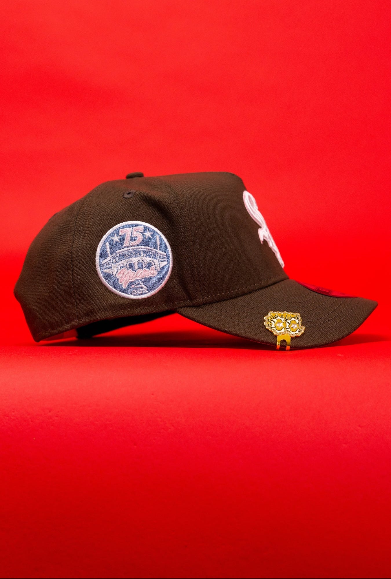 NEW ERA 9FIFTY A-FRAME BROWN CHICAGO WHITE SOX SNAPBACK W/ COMISKEY PARK SIDE PATCH