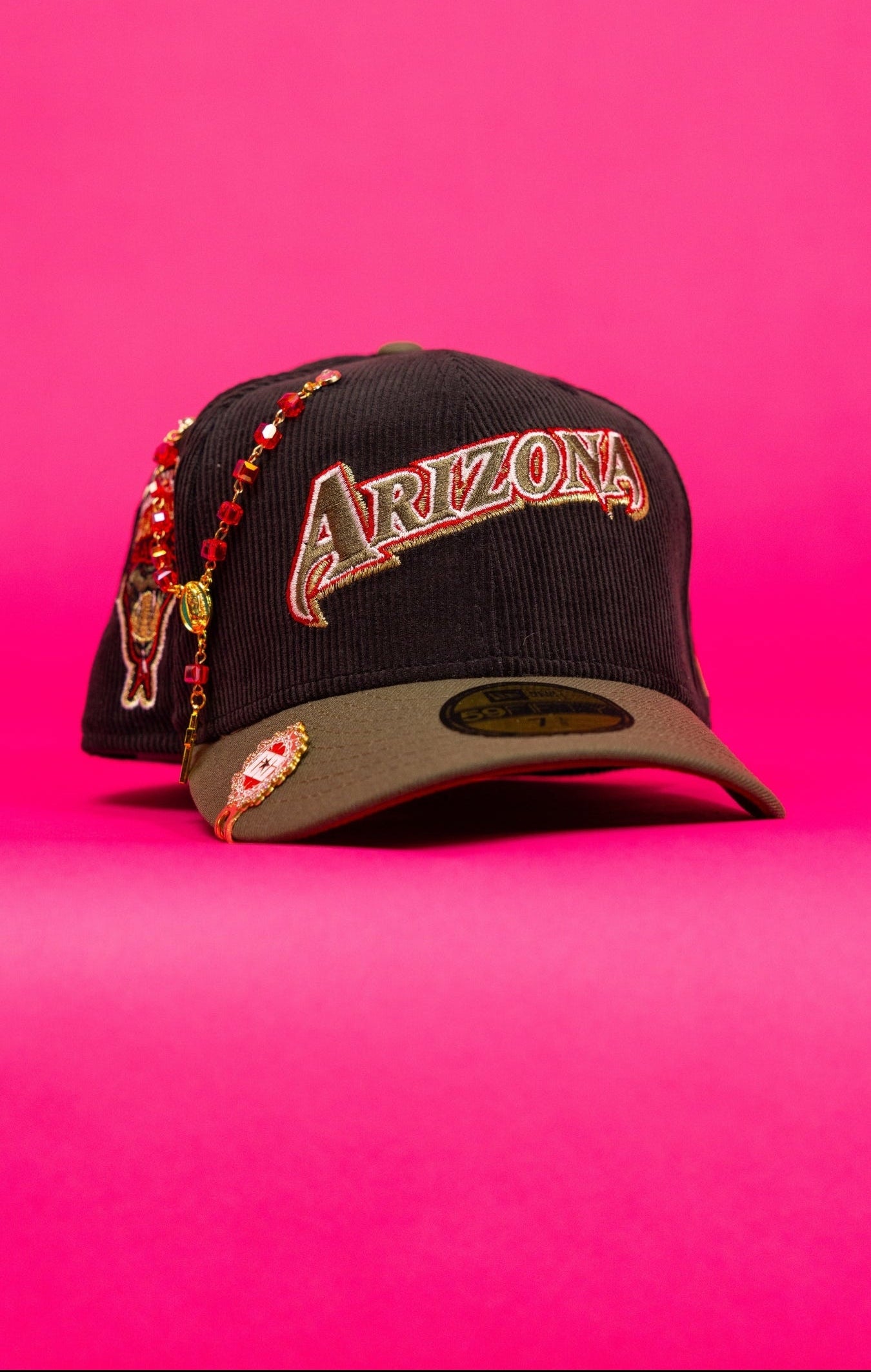 NEW ERA EXCLUSIVE 59FIFTY CORDUROY ARIZONA DIAMONDBACKS W/ 1998 INAUGURAL SEASON SIDE PATCH