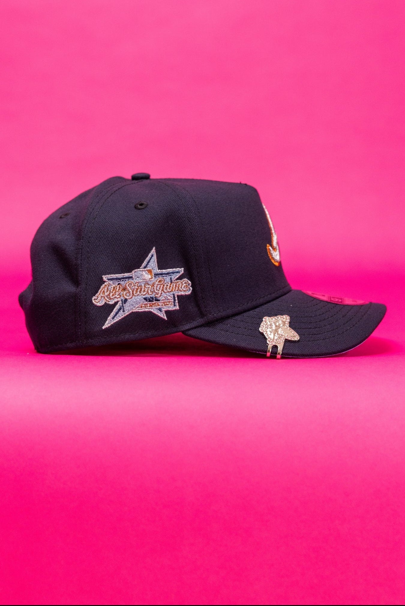NEW ERA 9FIFTY A-FRAME NAVY ATLANTA BRAVES SNAPBACK W/ ALL STAR GAME SIDE PATCH
