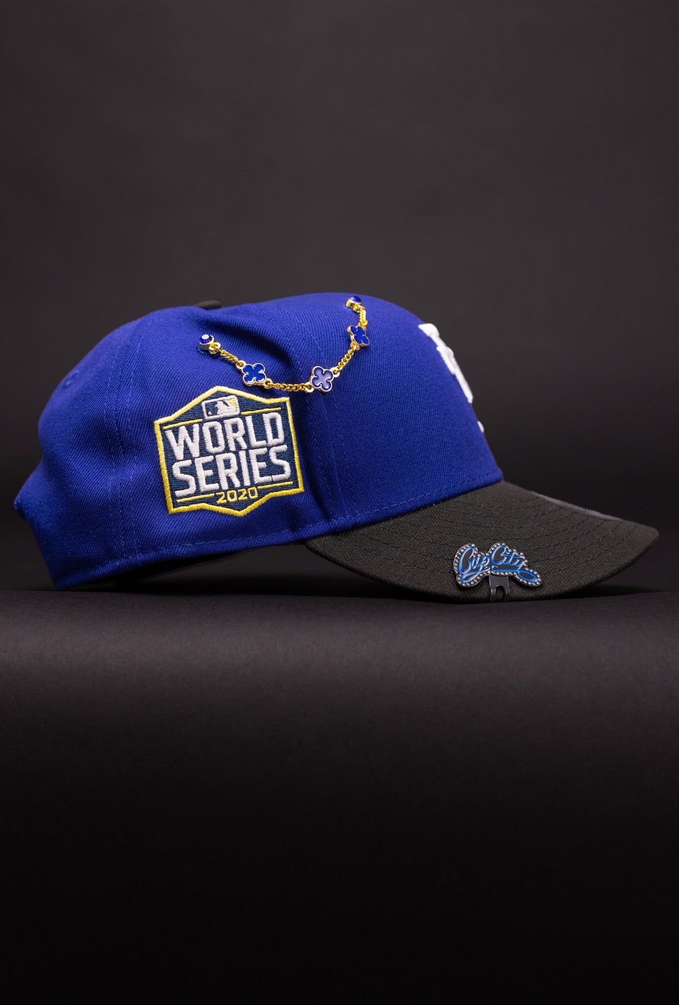 NEW ERA EXCLUSIVE 9FIFTY BLUE/BLACK UPISDE DOWN LOS ANGELES DODGERS SN