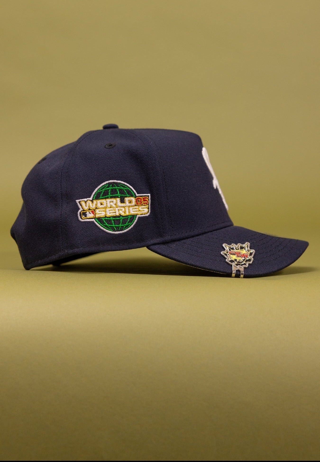 NEW ERA 9FIFTY A-FRAME NAVY CHICAGO WHITE SOX SNAPBACK W/ 2005 WORLD SERIES SIDE PATCH