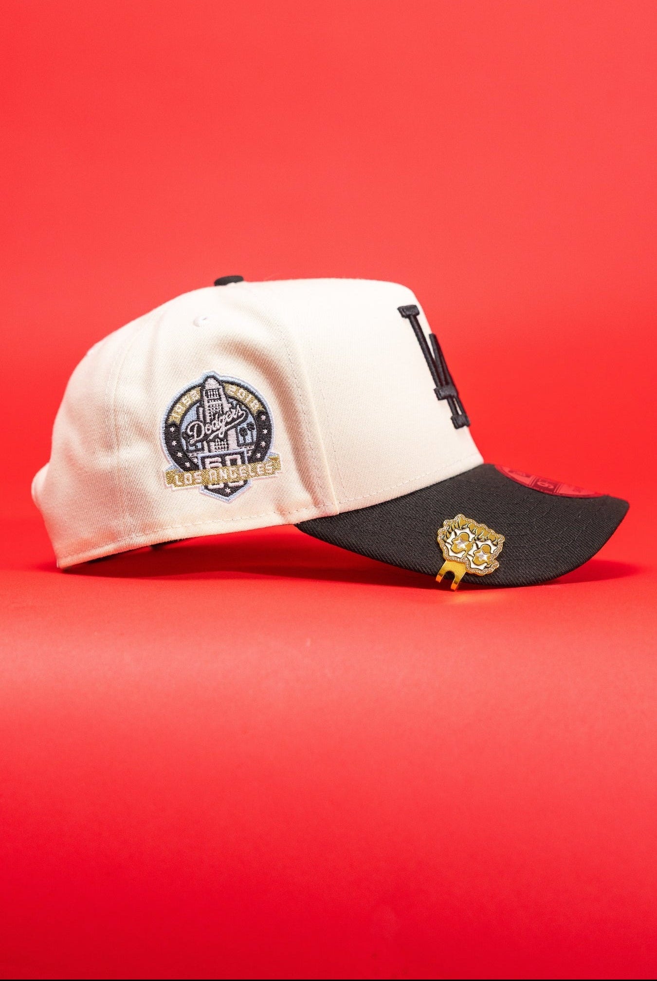 New Era Exclusive 9Fifty A-Frame Chrome/Black Los Angeles Dodgers Snap