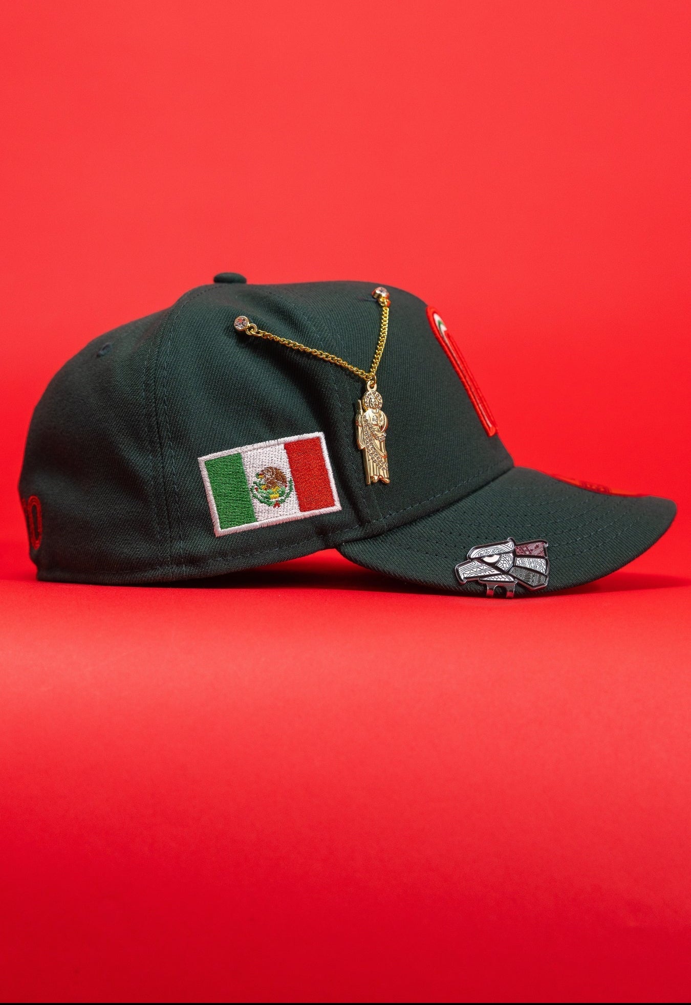New Era Exclusive 59Fifty Forest Green 2026 WBC Mexico W/ Mexico Flag