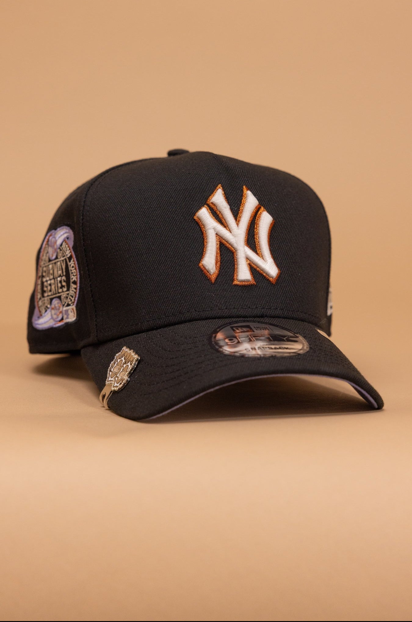 New Era 9Fifty A-Frame Black New York Yankees Snapback W/ Subway Series Side Patch