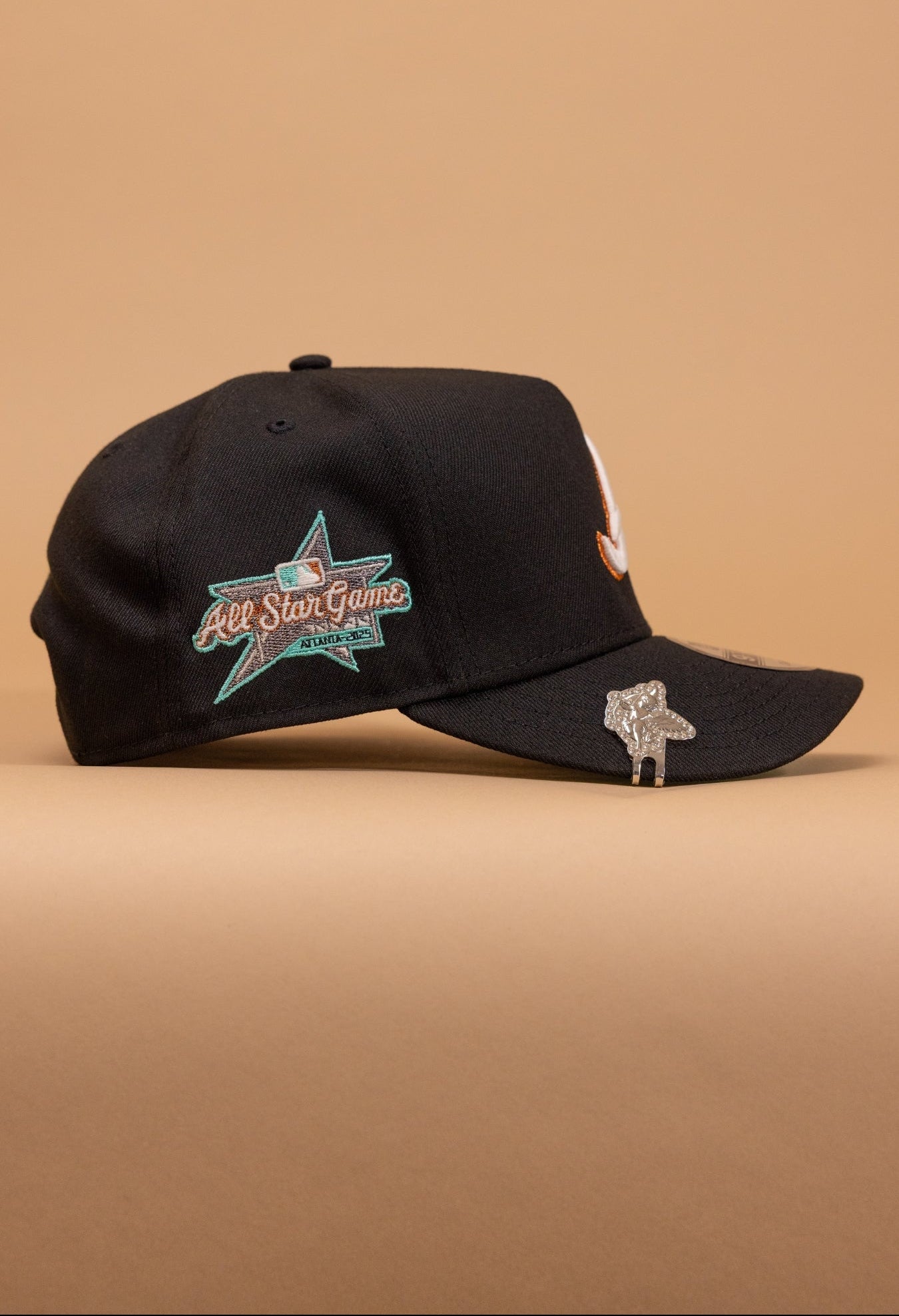 New Era 9Fifty A-Frame Black Atlanta Braves Snapback W/ All Star Game Side Patch