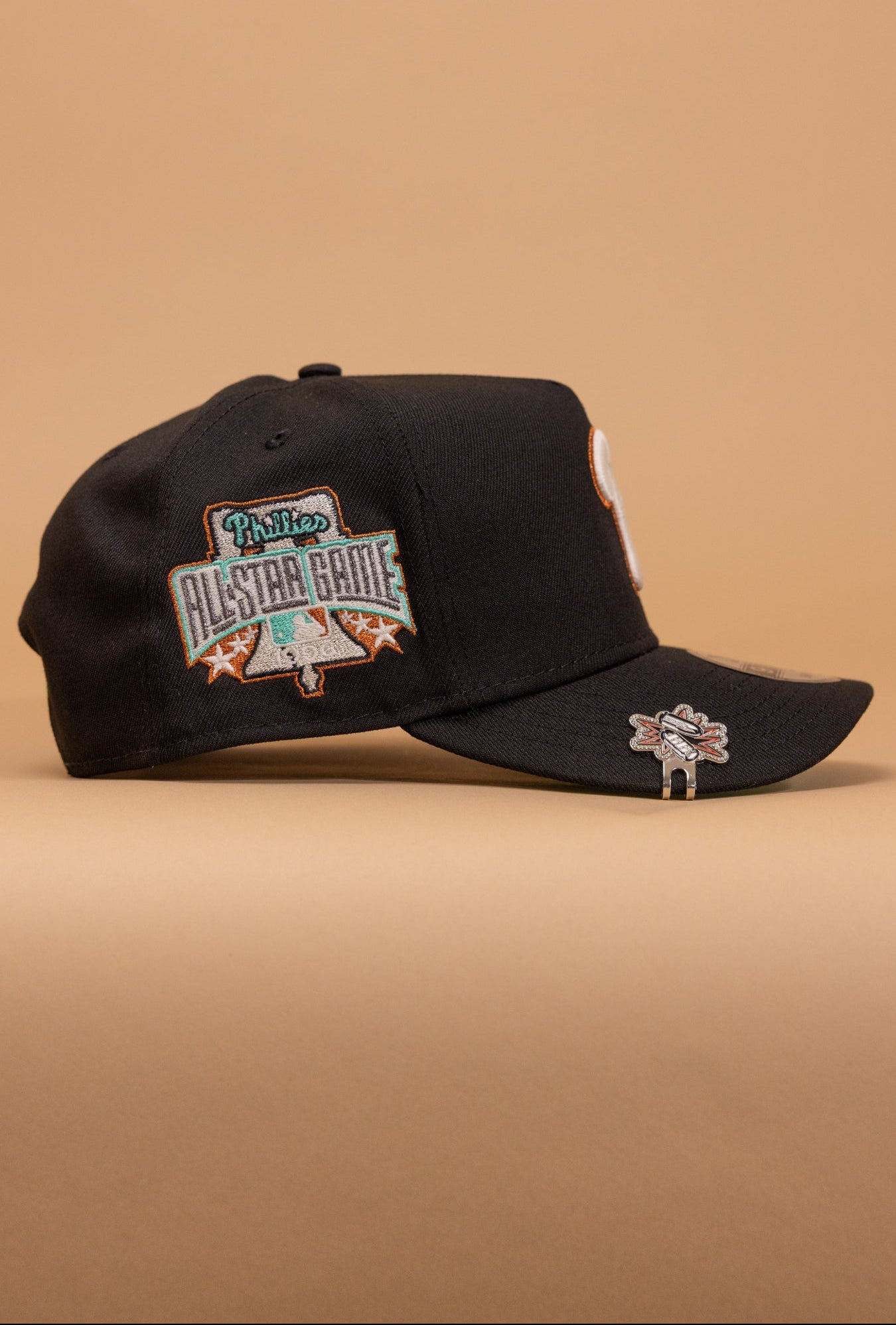 New Era 9Fifty A-Frame Black Philadelphia Phillies Snapback W/ 1996 All Star Game Side Patch