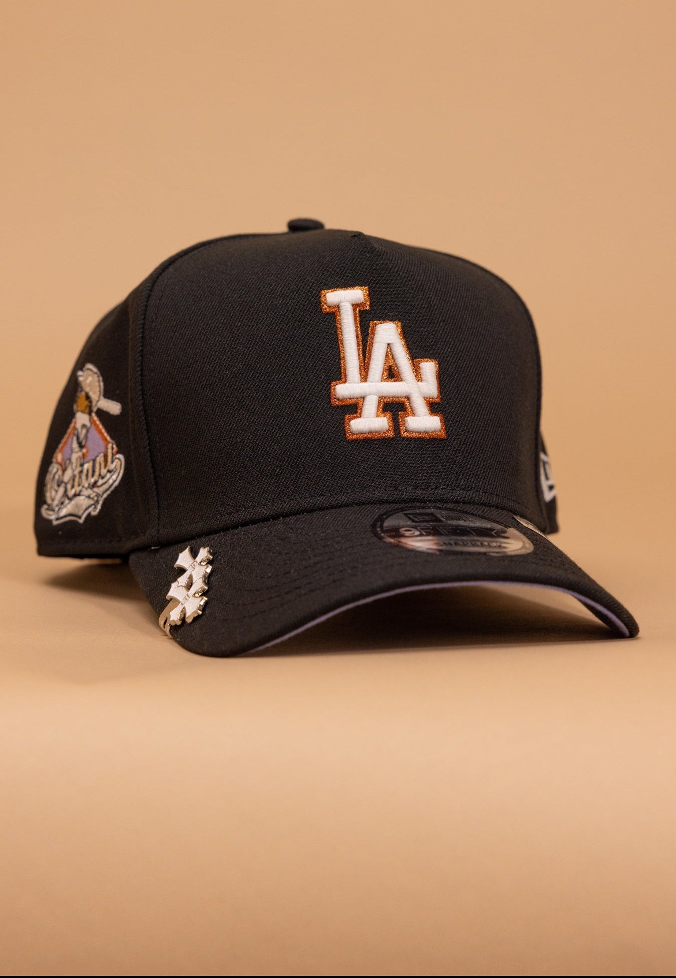 New Era 9Fifty A-Frame Black Los Angeles Dodgers Snapback W/ Shohei Ohtani Side Patch