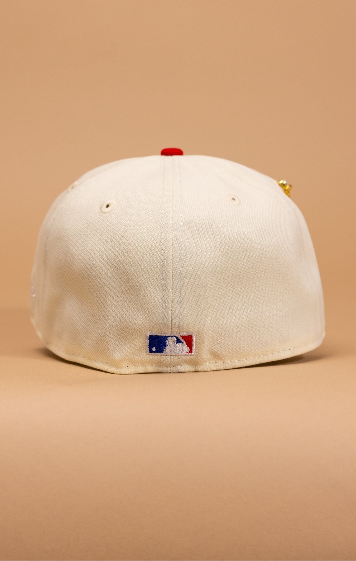 New Era Exclusive 59Fifty Chrome/Red Philadelphia Phillies Script W/ 