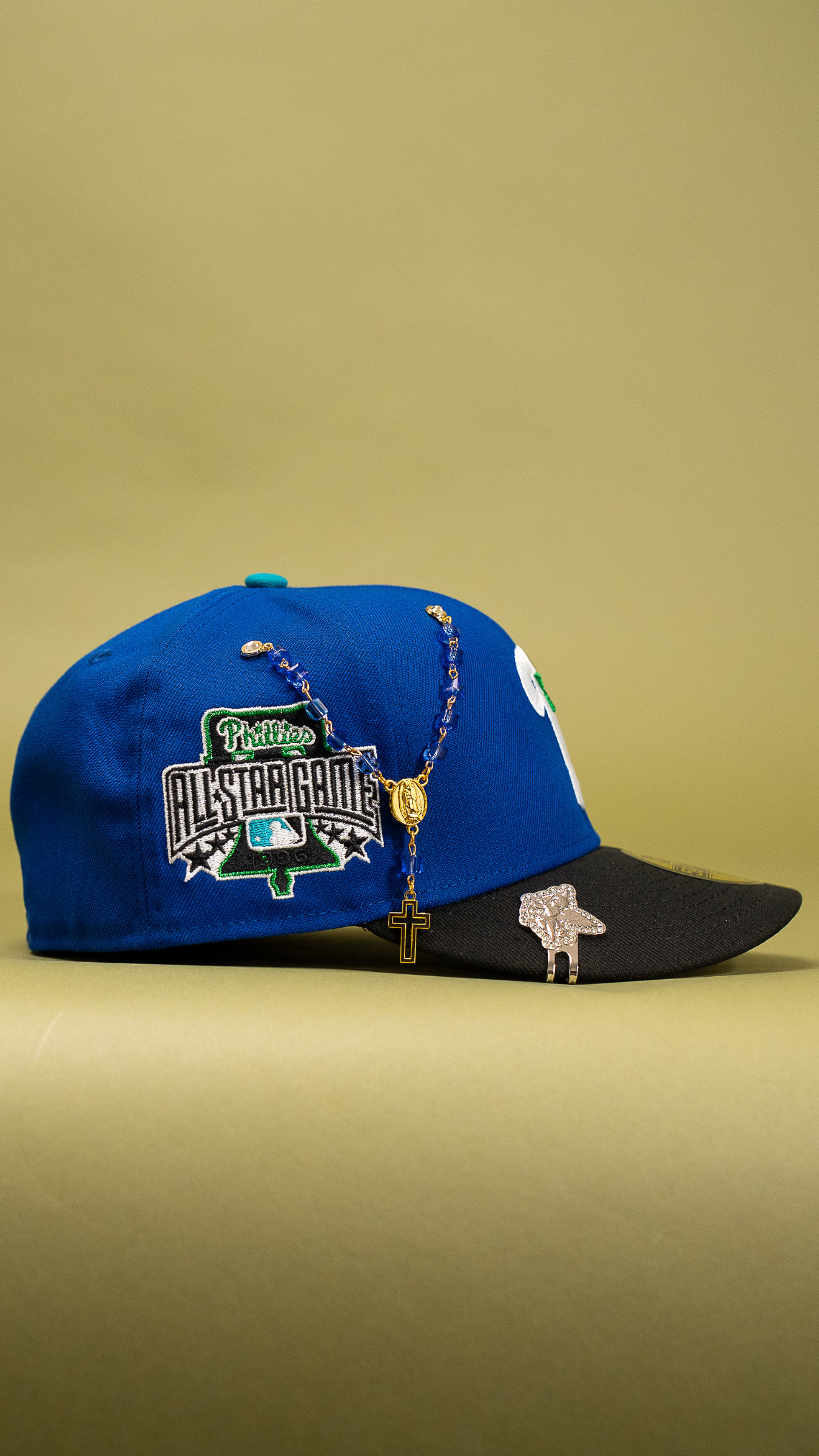 New Era Exclusive 59Fifty Blue/Black Philadelphia Phillies W/ 1996 All Star Game Patch