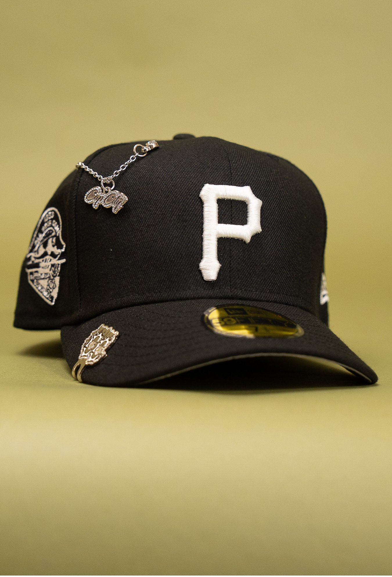New Era Exclusive 59Fifty Black Pittsburgh Pirates W/ 1959 All Star Game Side Patch