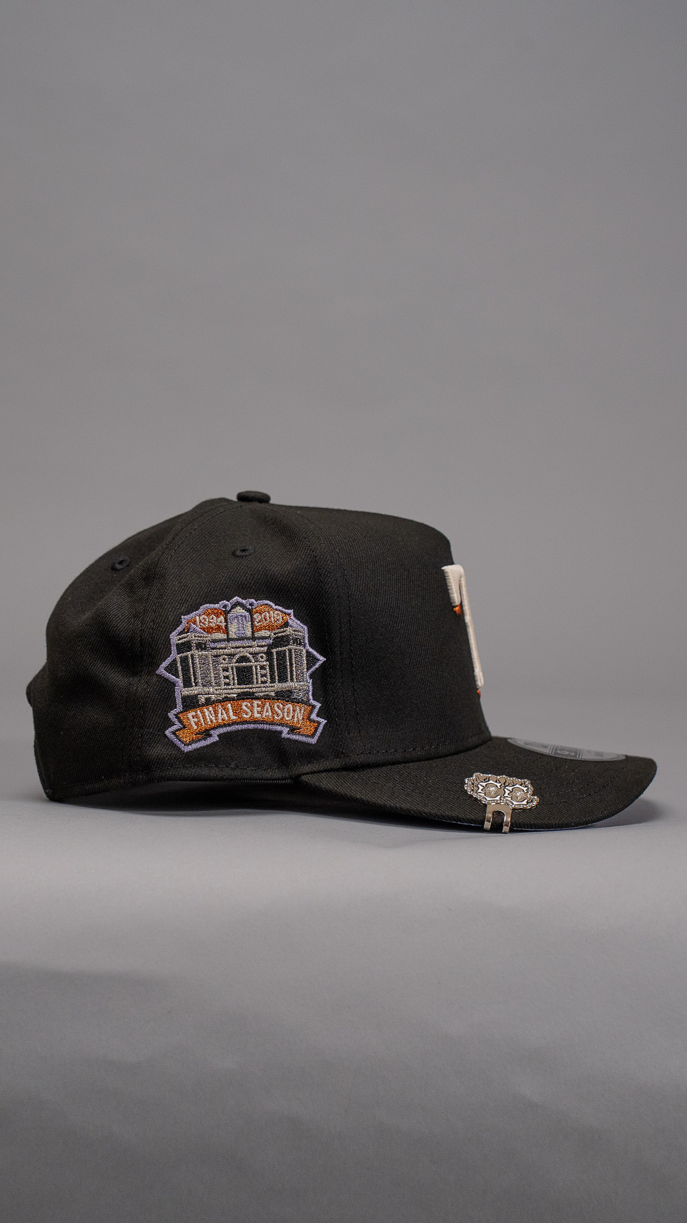 New Era 9Fifty A-Frame Black Texas Rangers Snapback W/ Final Season Side Patch