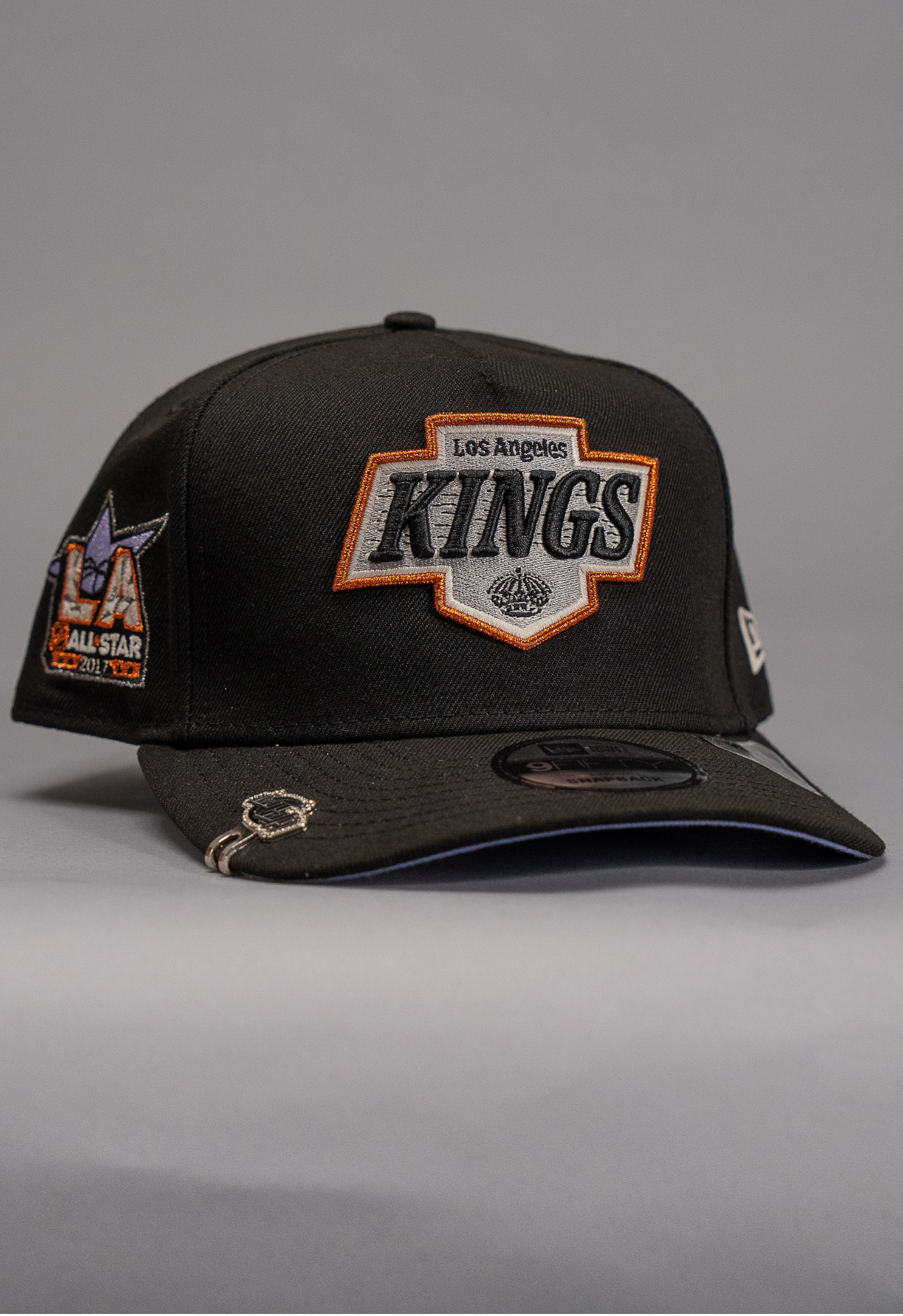 New Era 9Fifty A-Frame Black Los Angeles Kings Snapback W/ All Star Game Side Patch