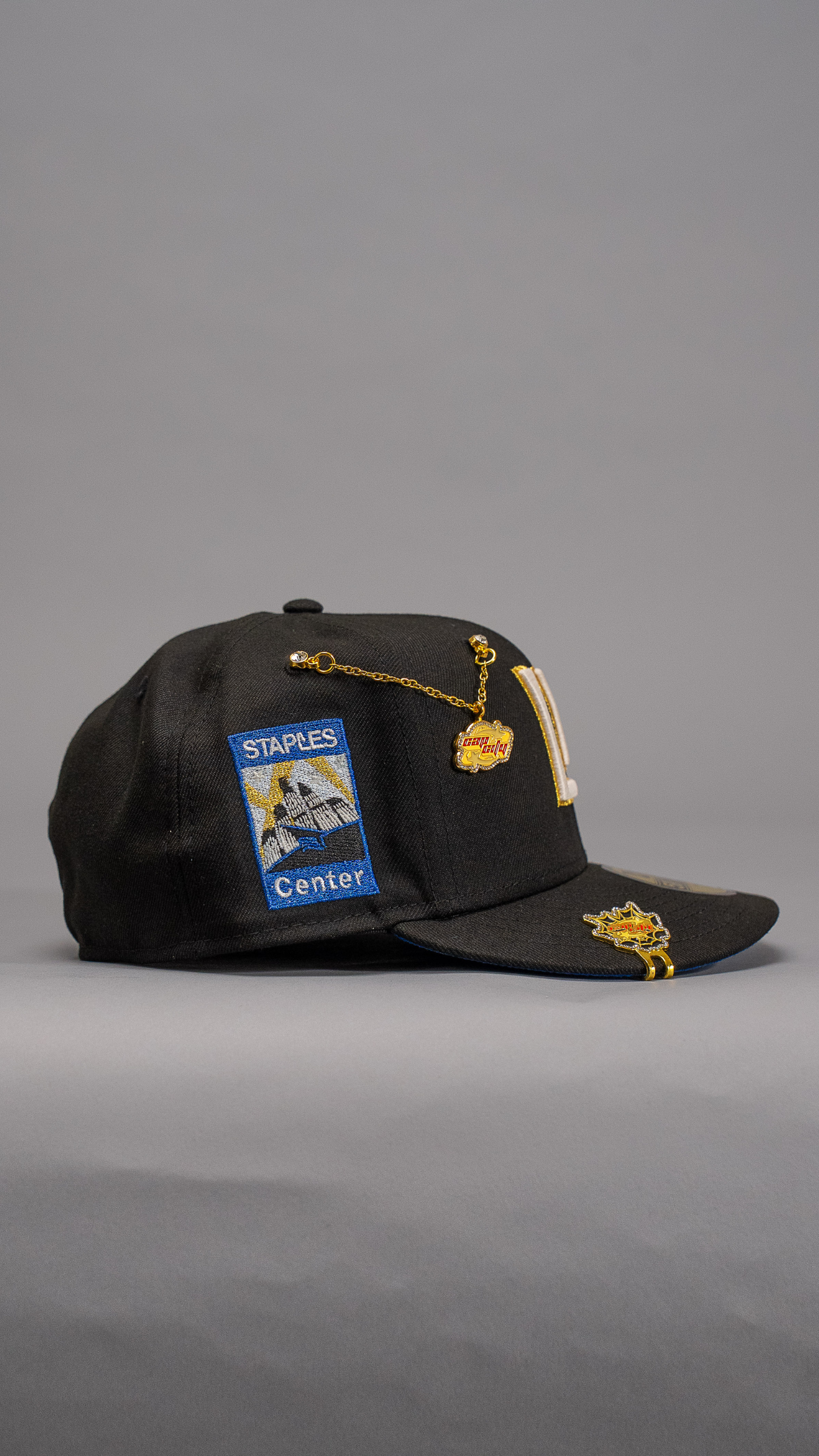 New Era Exclusive 59Fifty Black Los Angeles Kings W/ Staples Center Side Patch