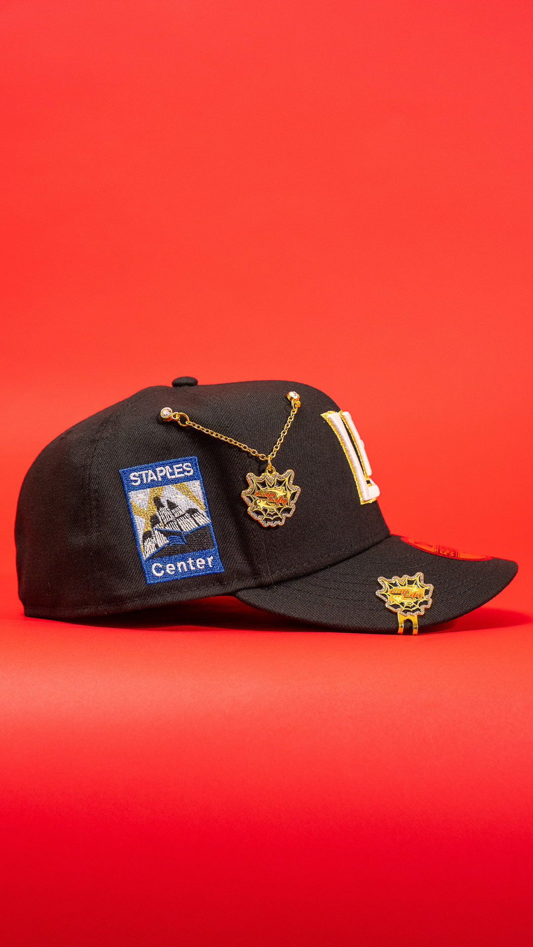 New Era Exclusive 59Fifty Black Los Angeles Kings W/ Staples Center Side Patch