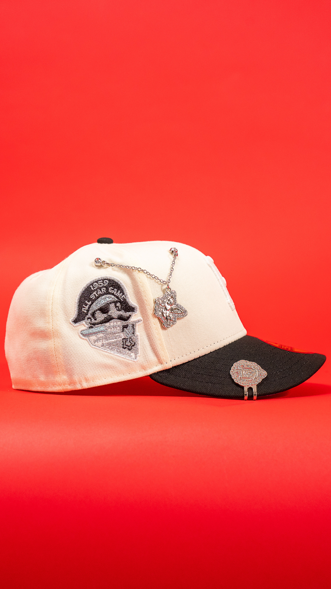 New Era Exclusive 59Fifty Chrome/Black Pittsburgh Pirates W/ 1959 All Star Game Side Patch