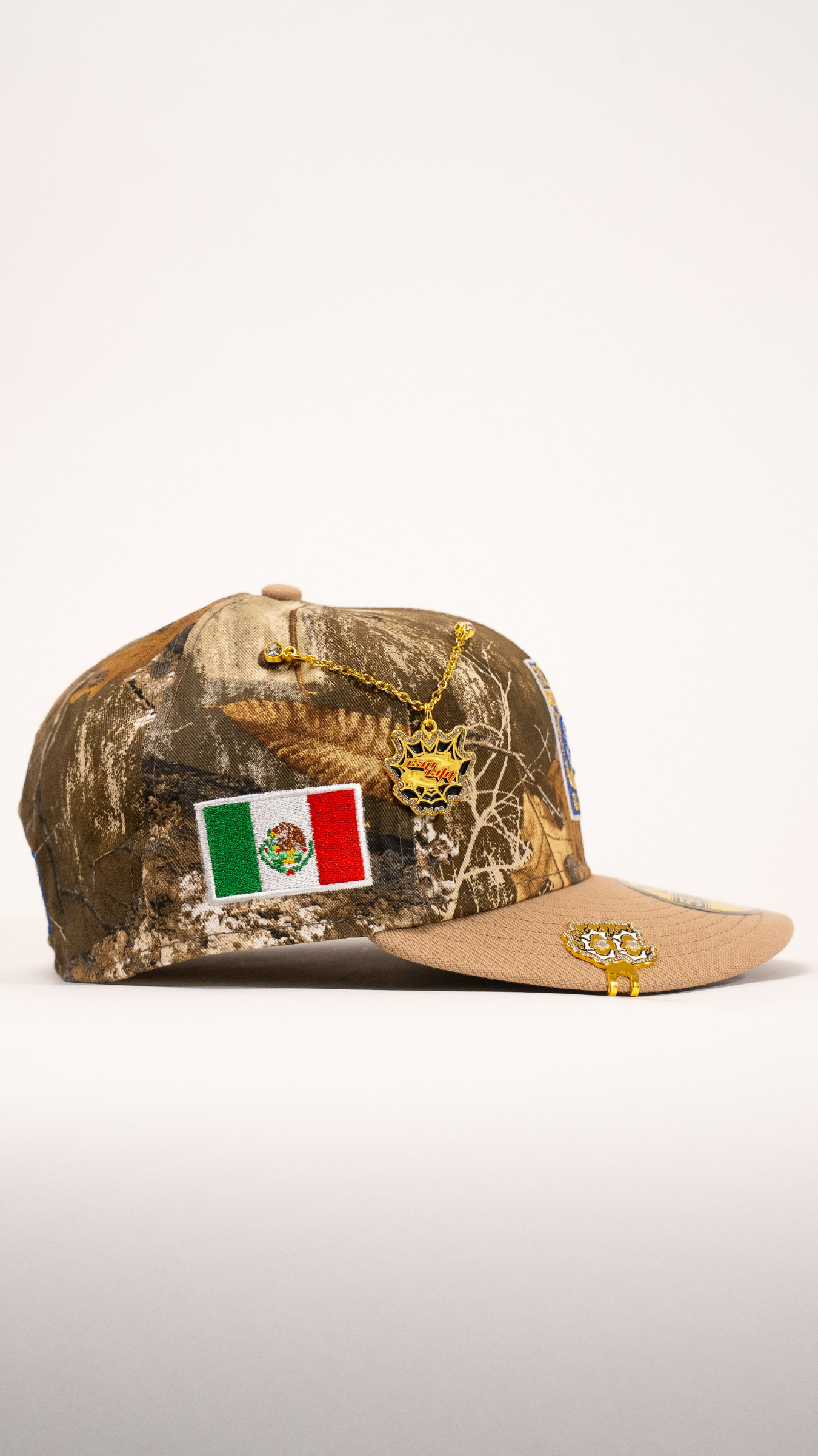 New Era Exclusive 59Fifty Realtree Club Tigres Uanl W/ Mexico Flag Side Patch