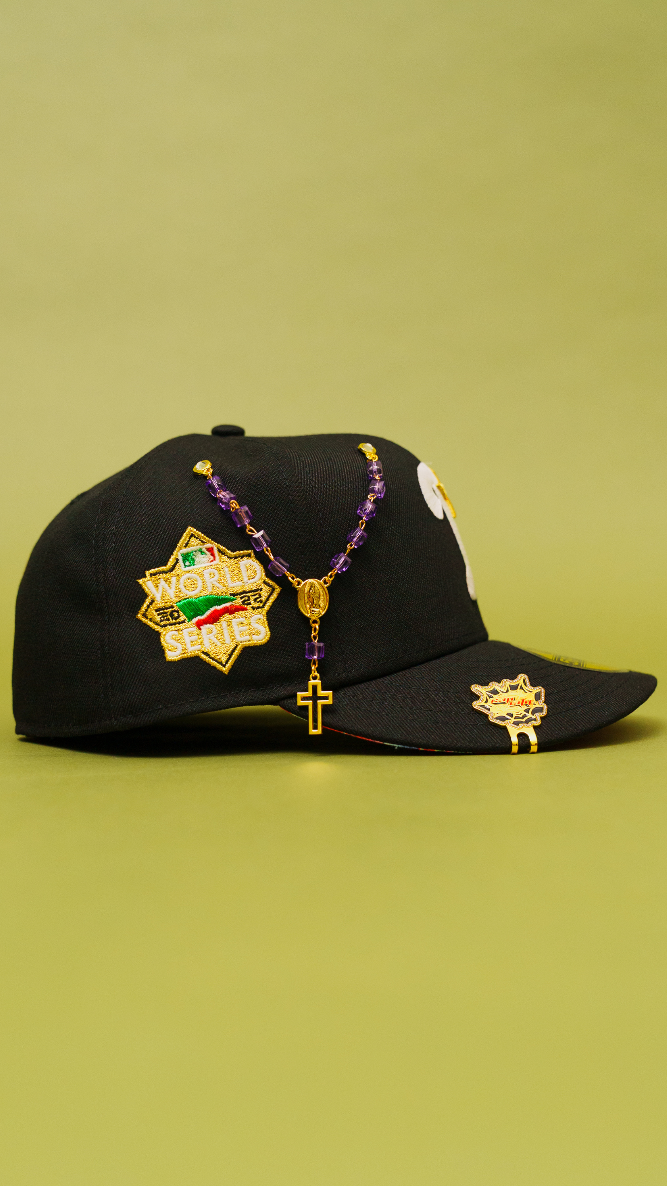 New Era Exclusive 59Fifty Black Philadelphia Phillies W/ World Series Side Patch