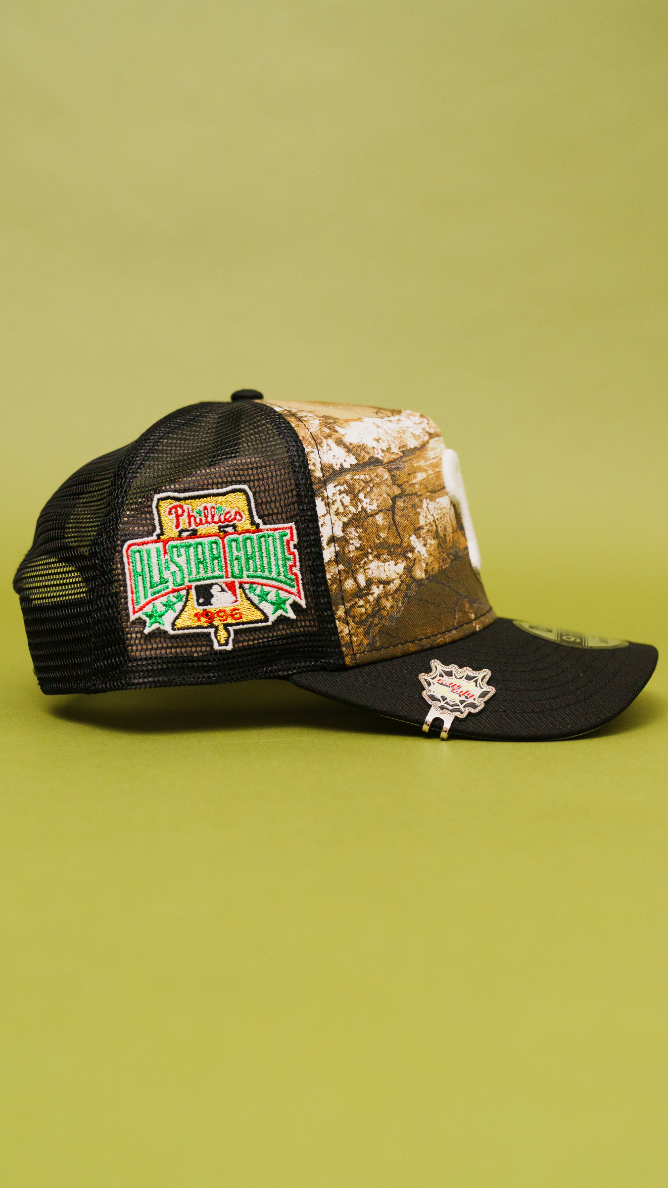 New Era 9Fifty A-Frame Realtree Philadelphia Phillies Meshback W/ 1996 All Star Game Side Patch
