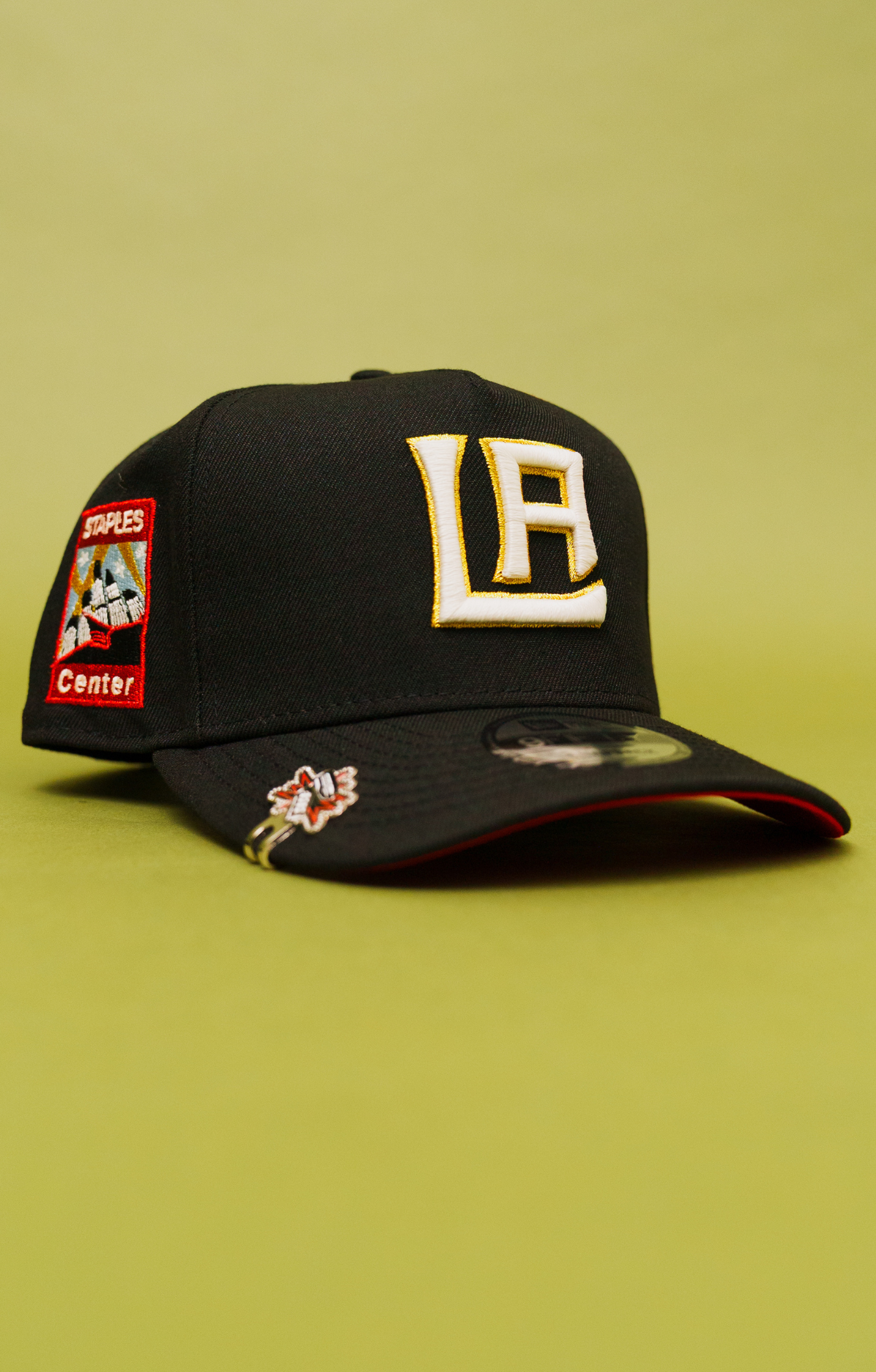 New Era 9Fifty A-Frame Black Los Angeles Kings Snapback W/ Staples Center Side Patch