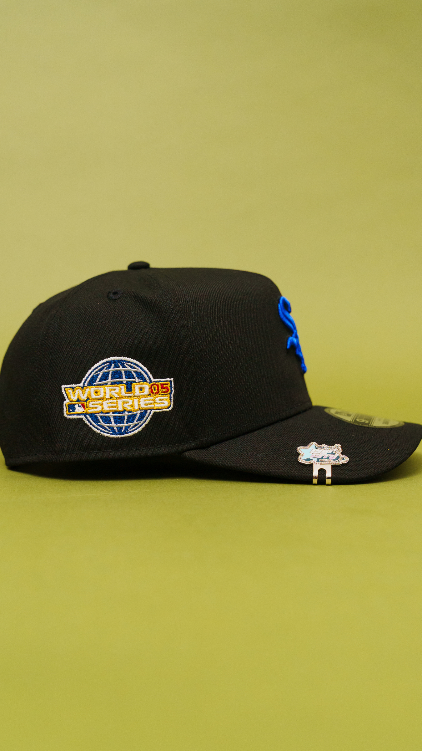 New Era 9Fifty A-Frame Black Chicago White Sox Snapback W/ 2005 World Series Side Patch