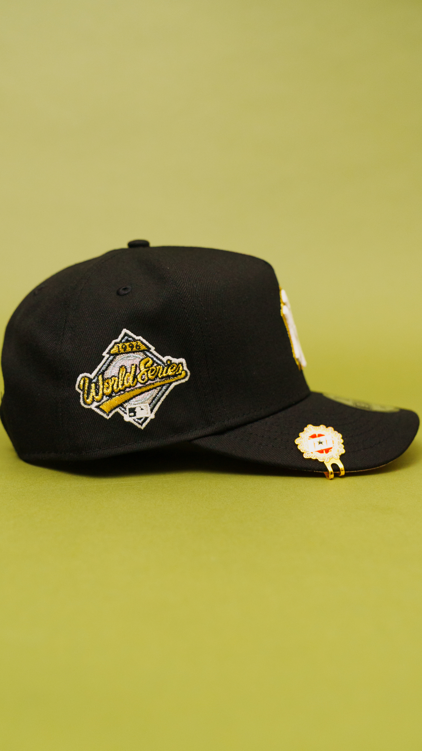 New Era 9Fifty A-Frame Black New York Yankees Snapback W/ 1996 World Series Side Patch