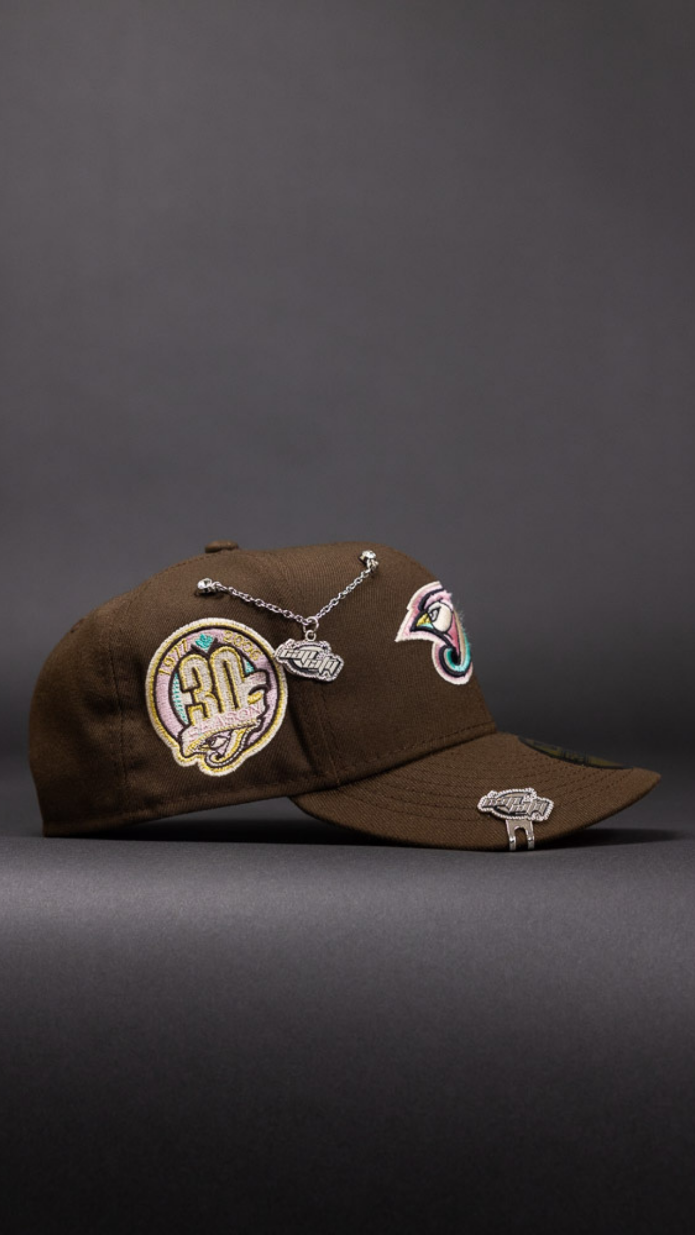 New Era Exclusive 59Fifty Brown Toronto Blue Jays W/ 30th Season Side Patch