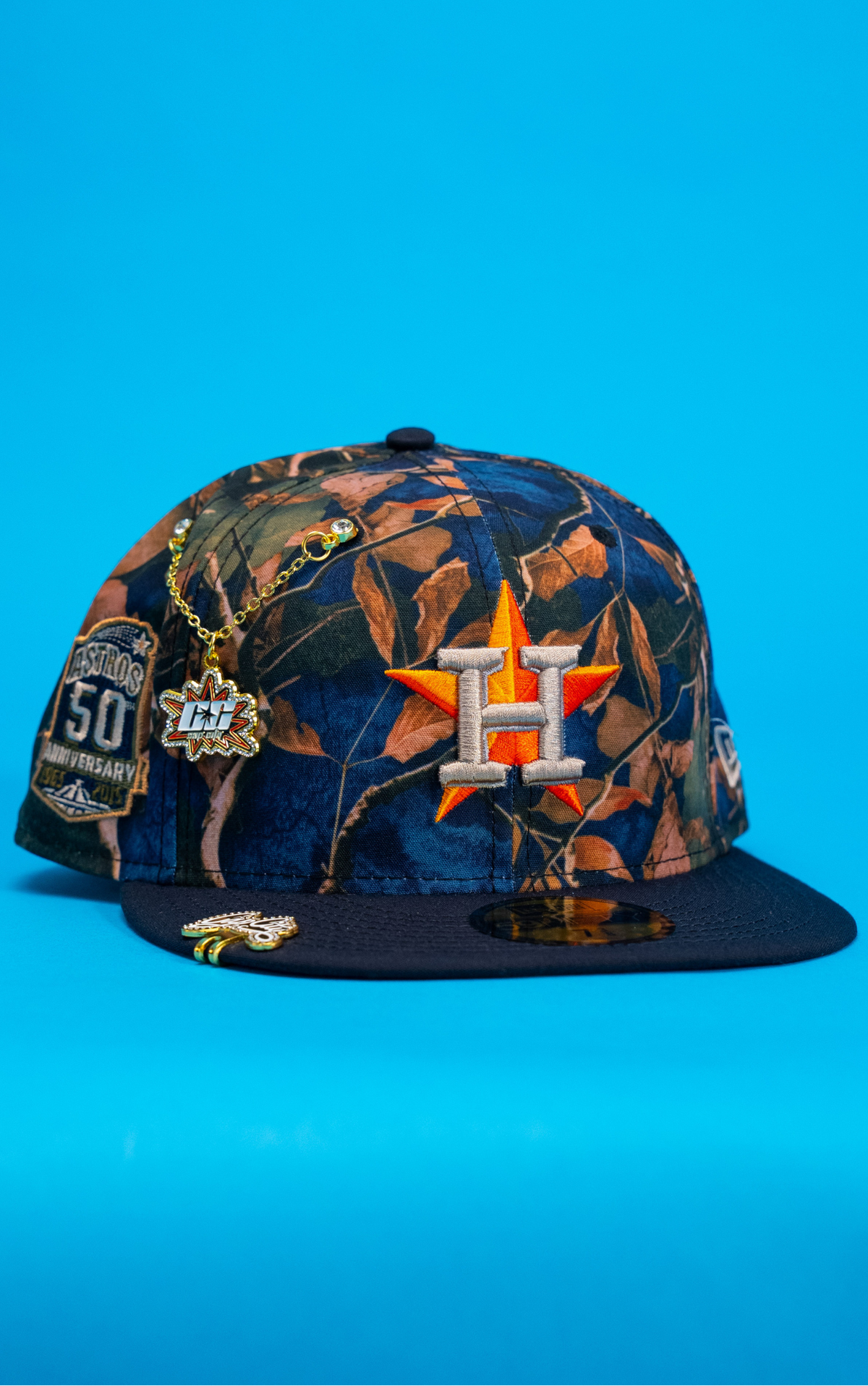 New Era Exclusive 59Fifty Camouflage Houston Astros W/ 50th Anniversary Side Patch