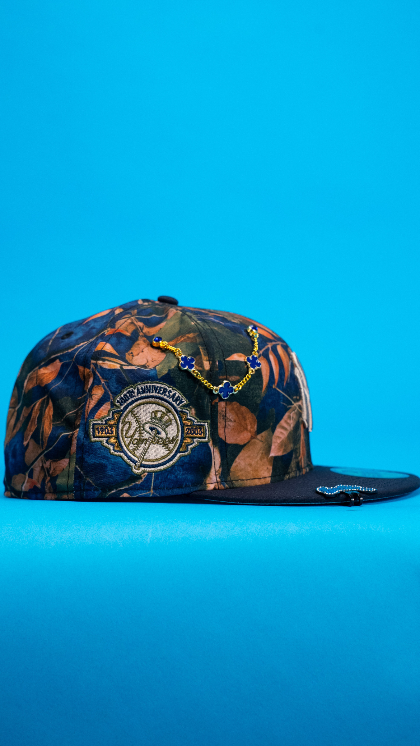 New Era Exclusive 59Fifty Camouflage New York Yankees W/ 100th Anniversary Side Patch