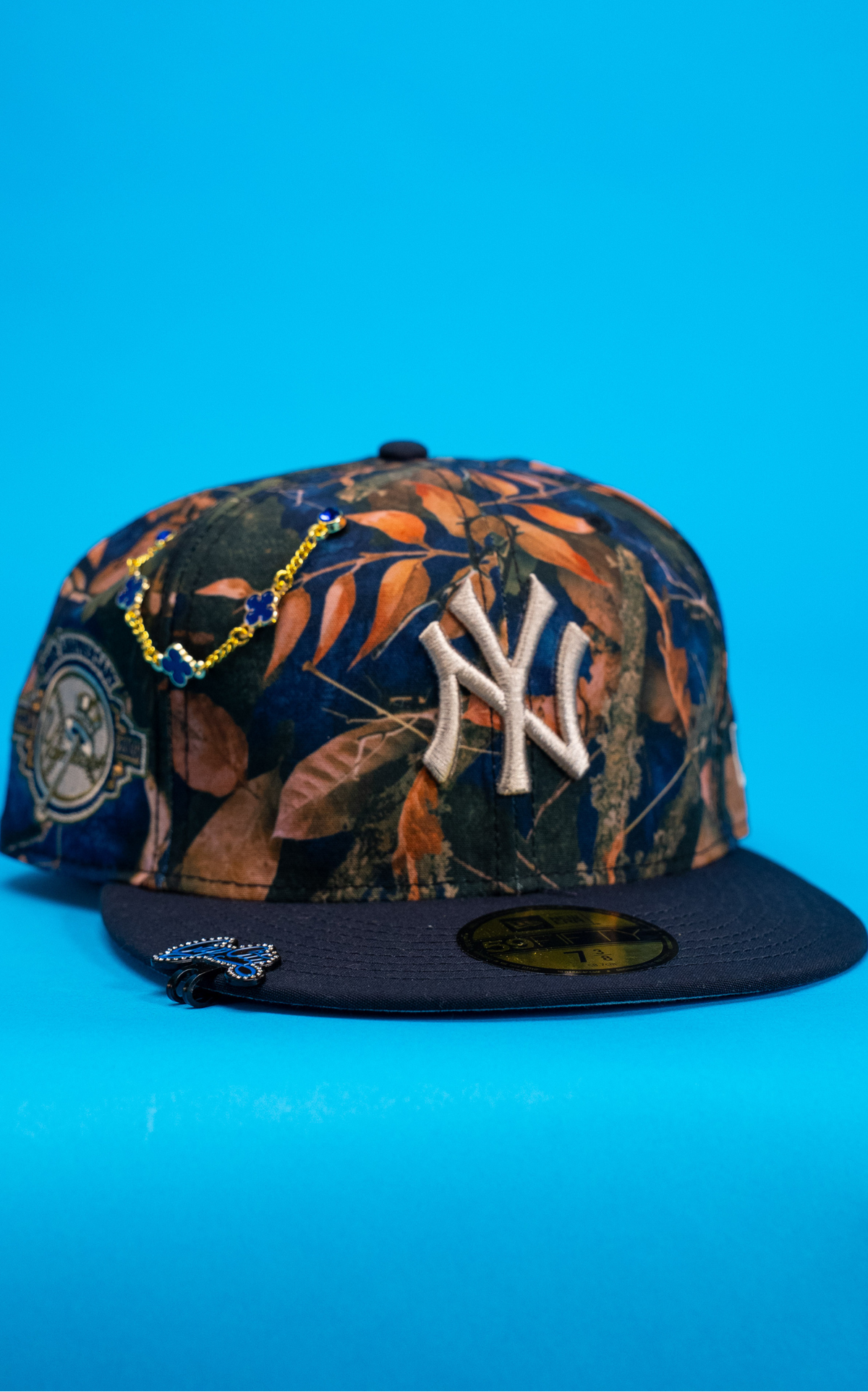 New Era Exclusive 59Fifty Camouflage New York Yankees W/ 100th Anniversary Side Patch