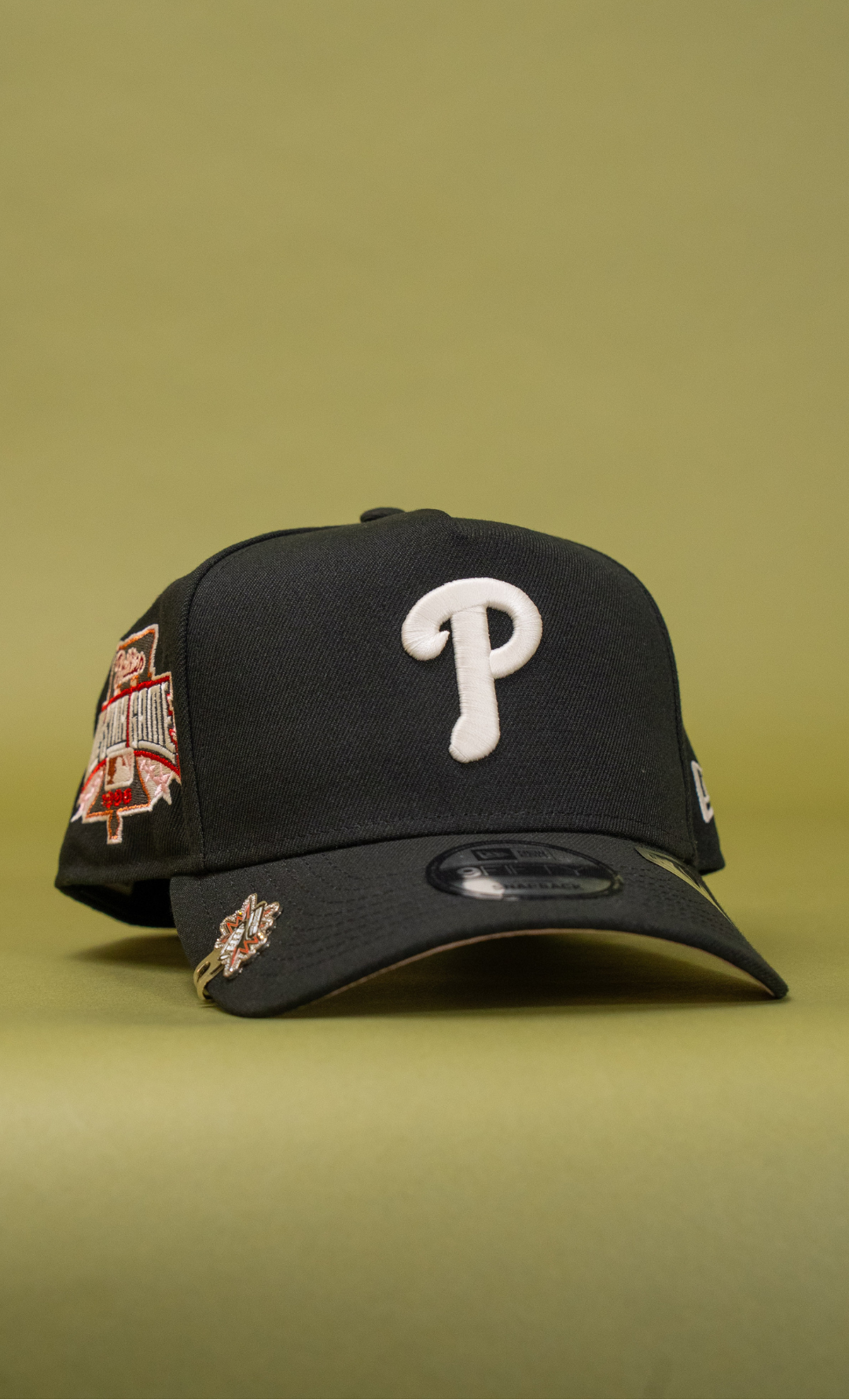 New Era 9Fifty A-Frame Black Philadelphia Phillies Snapback W/ 1996 All Star Game Side Patch
