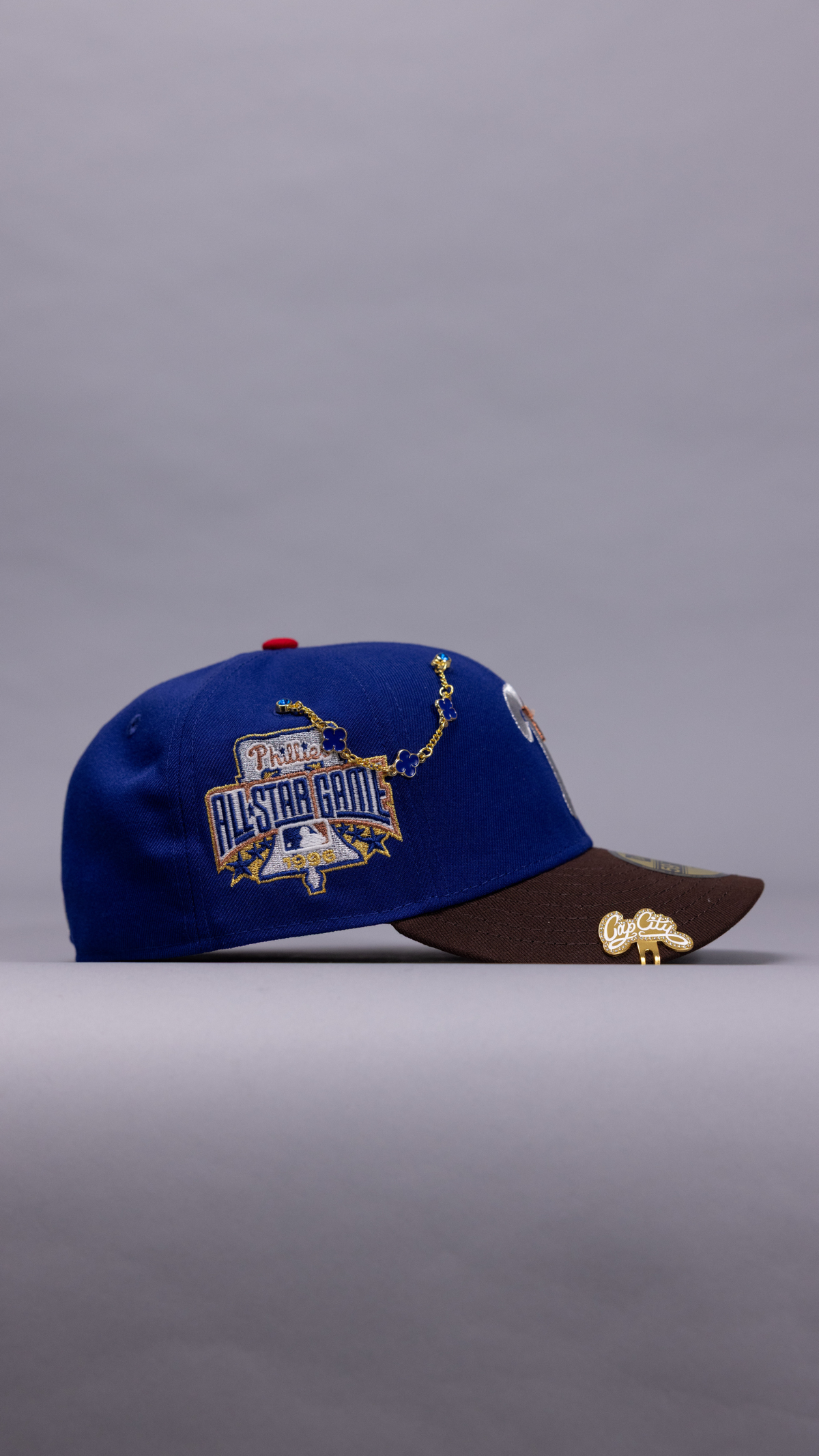 New Era Exclusive 59Fifty Navy Philadelphia Phillies W/ 1996 All Star Game Side Patch
