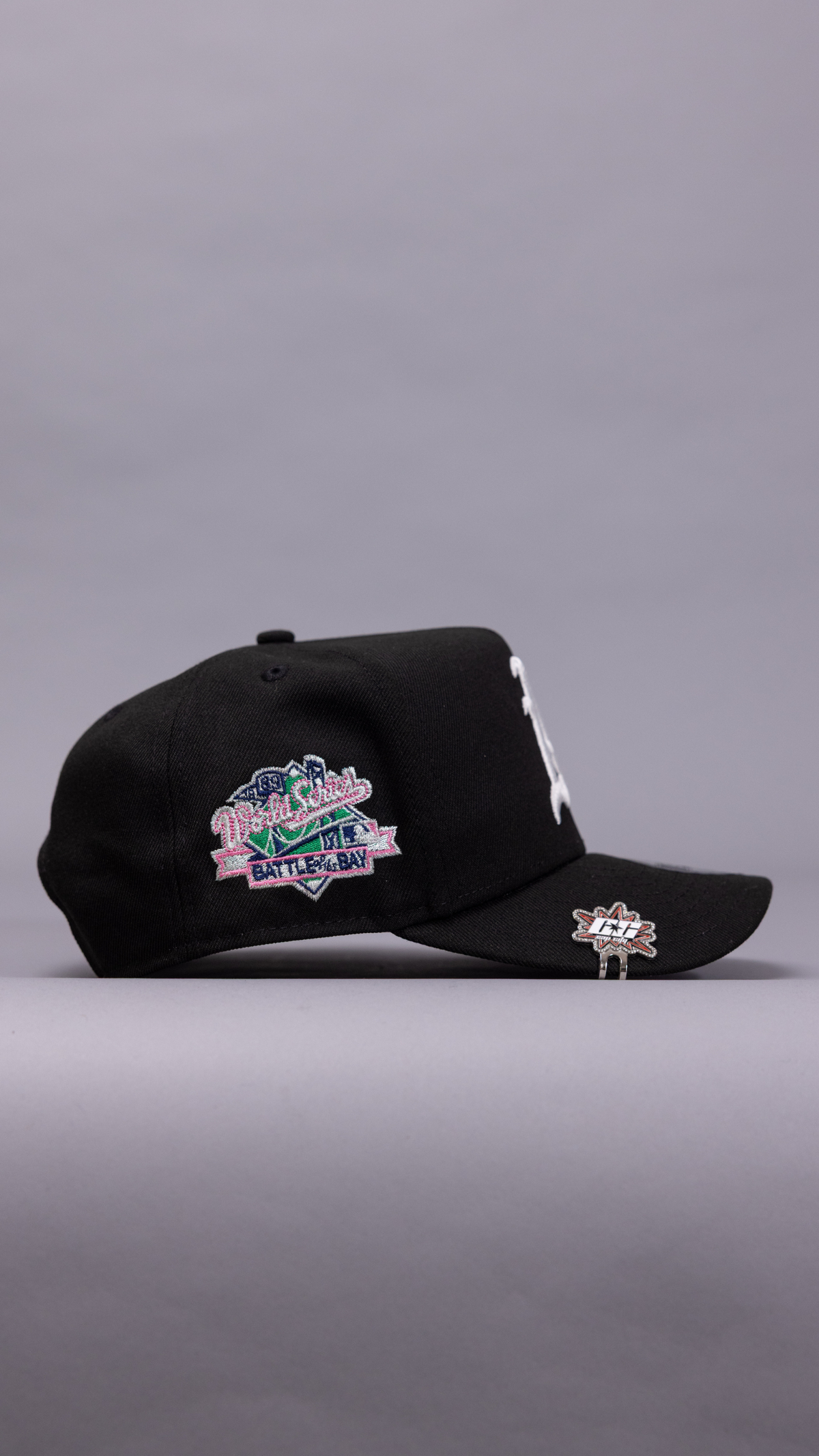 New Era 9Fifty A-Frame Black Oakland Athletics Snapback W/ Battle Of The Bay Side Patch