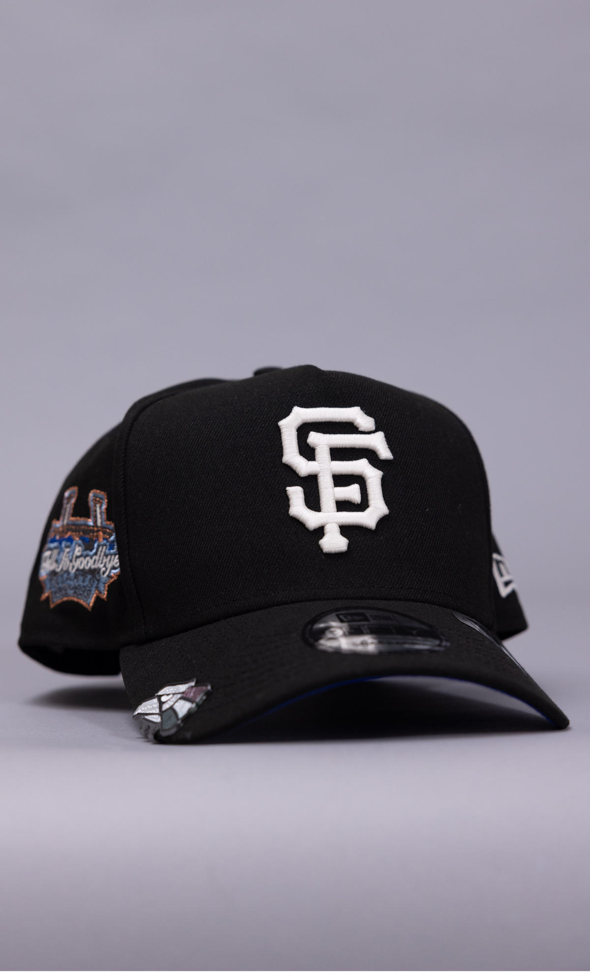 New Era 9Fifty A-Frame Black San Francisco Giants W/ Tell it Goodbye Side Patch