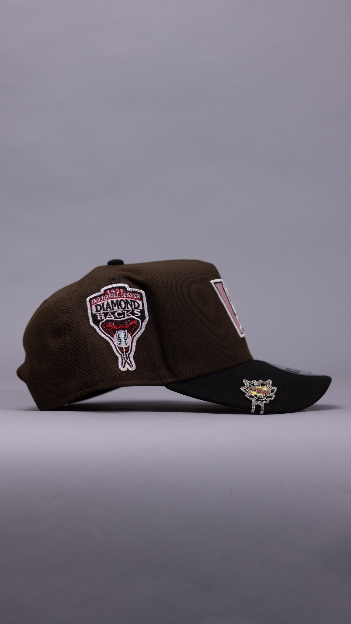 New Era 9Fifty A-Frame Brown/Black Upside Down Arizona Diamondbacks W/ Inaugural Season Side Patch