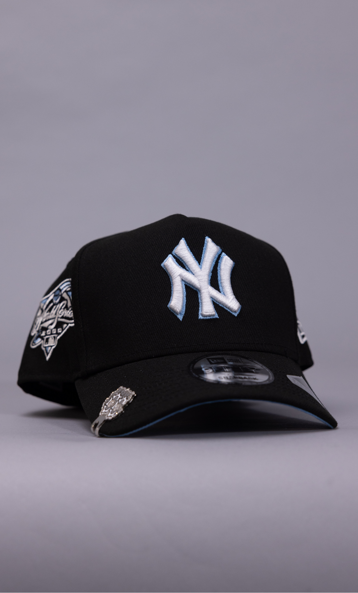 New Era 9Fifty A-Frame Black New York Yankees Snapback W/ 2000 World Series Side Patch