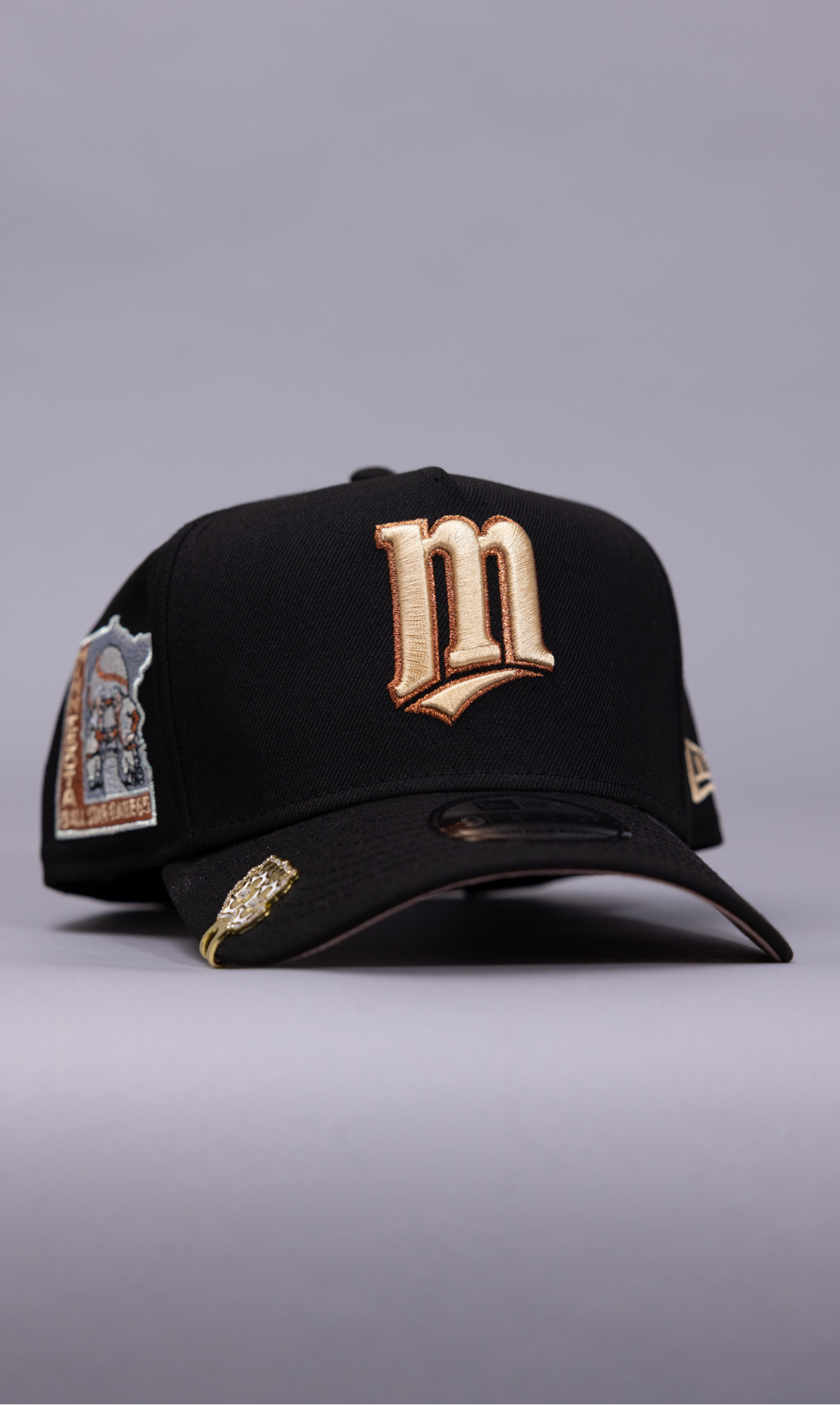 New Era 9Fifty A-Frame Black Minnesota Twins Snapback W/ All Star Game Side Patch