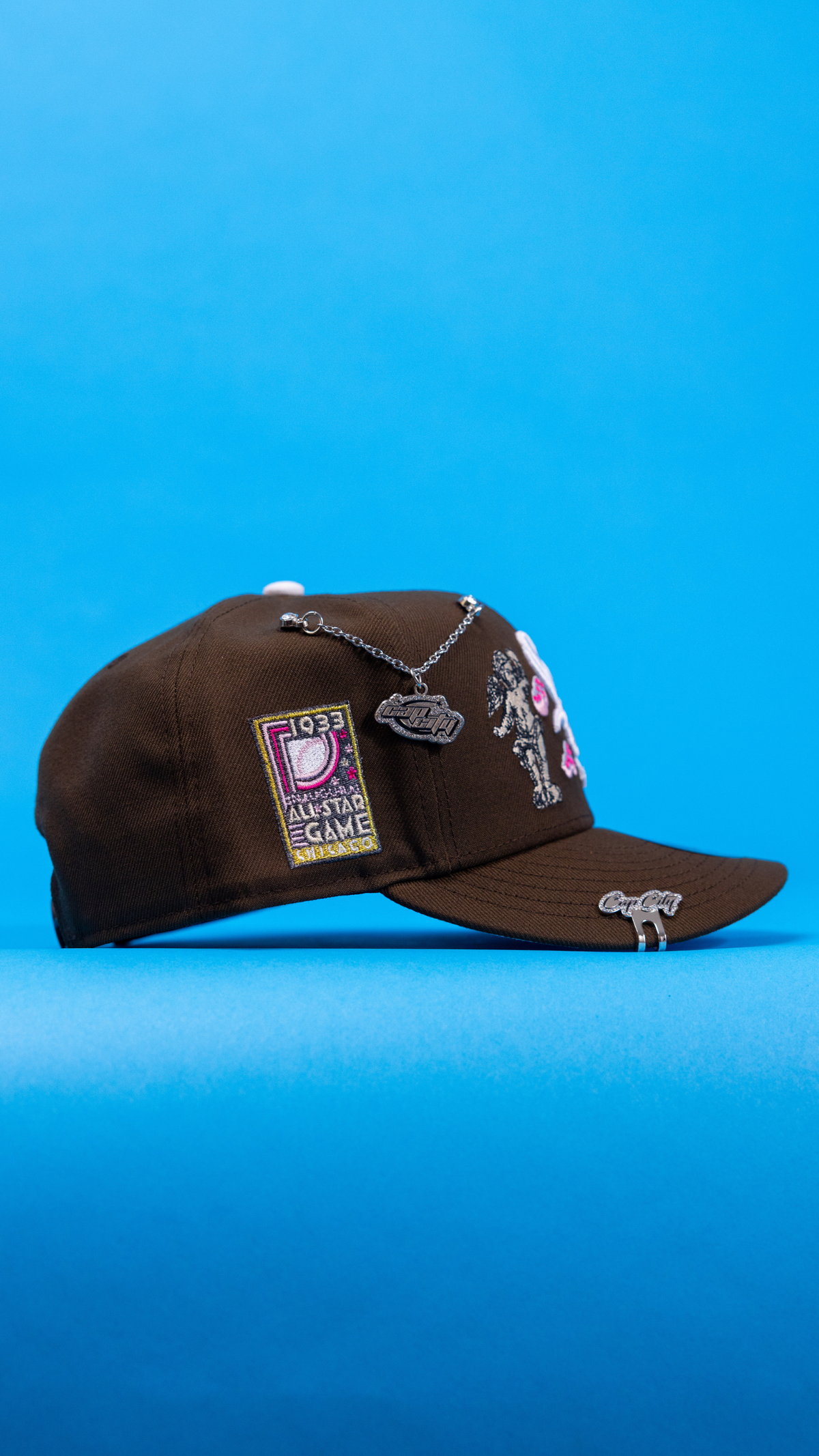 New Era Exclusive  9Fifty Brown Chicago White Sox "Heavenly City" Snapback W/ All Star Game Side Patch