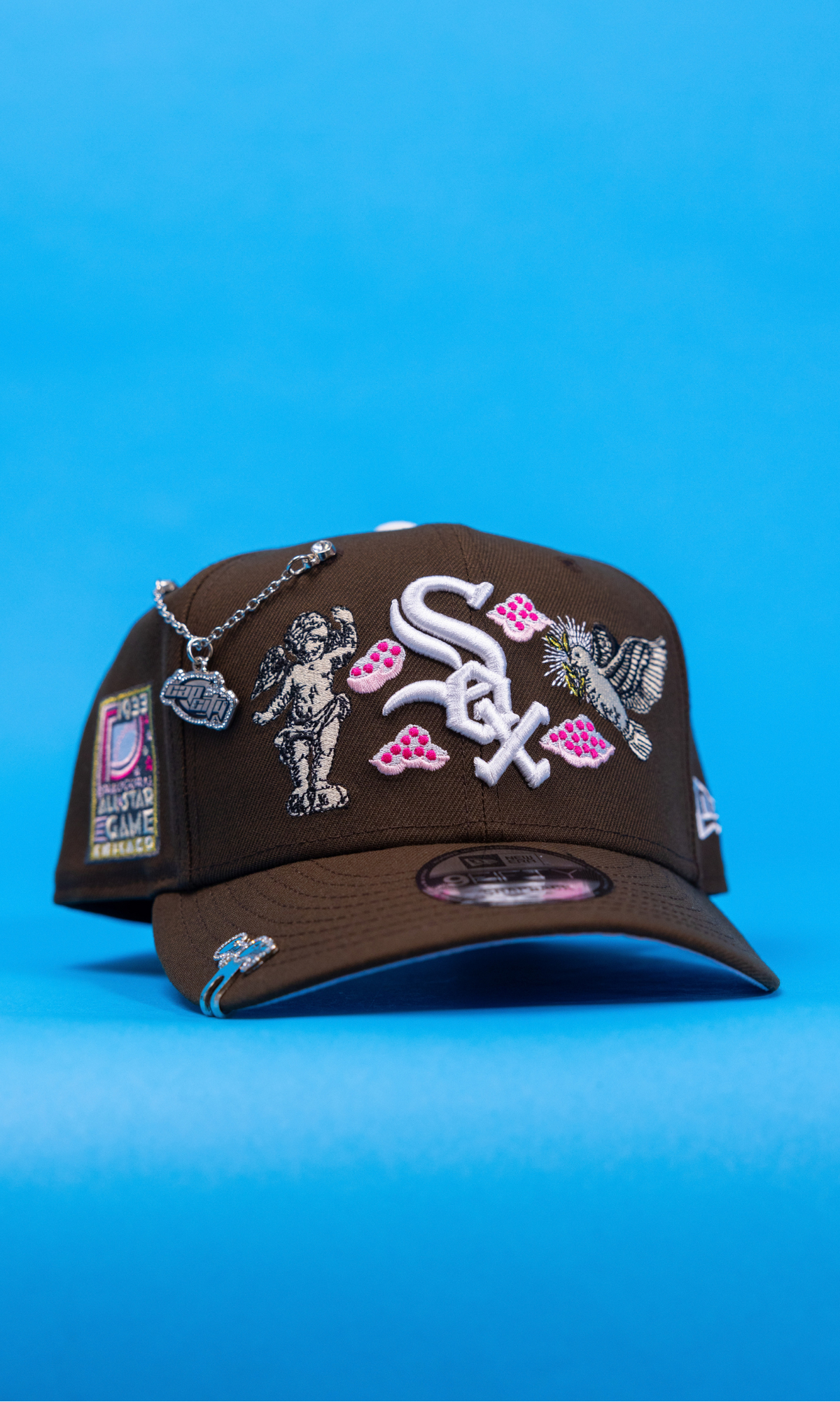 New Era Exclusive  9Fifty Brown Chicago White Sox "Heavenly City" Snapback W/ All Star Game Side Patch