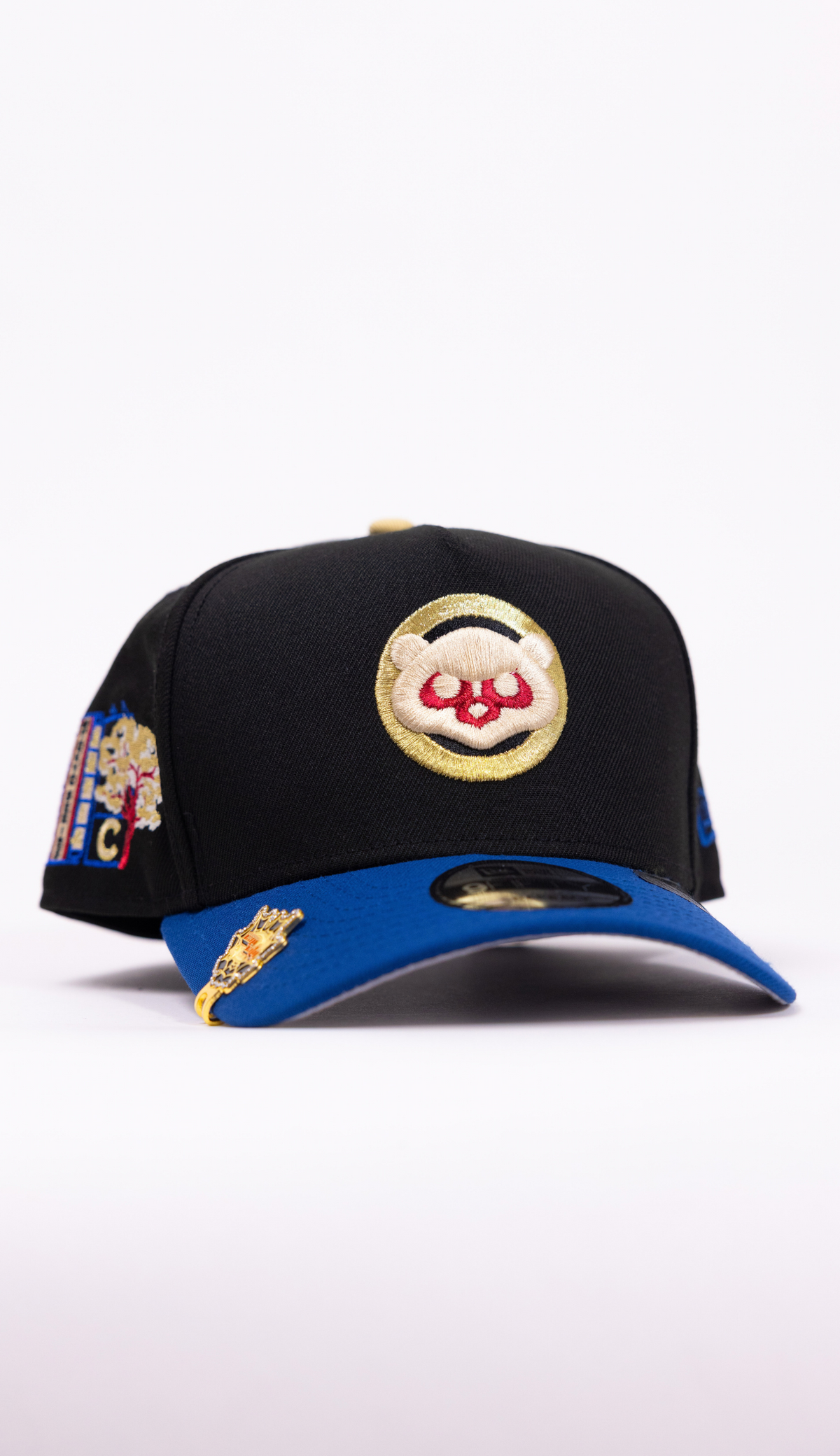New Era 9Fifty A-Frame Black/Navy Chicago Cubs Snapback W/ Tokyo Series Side Patch