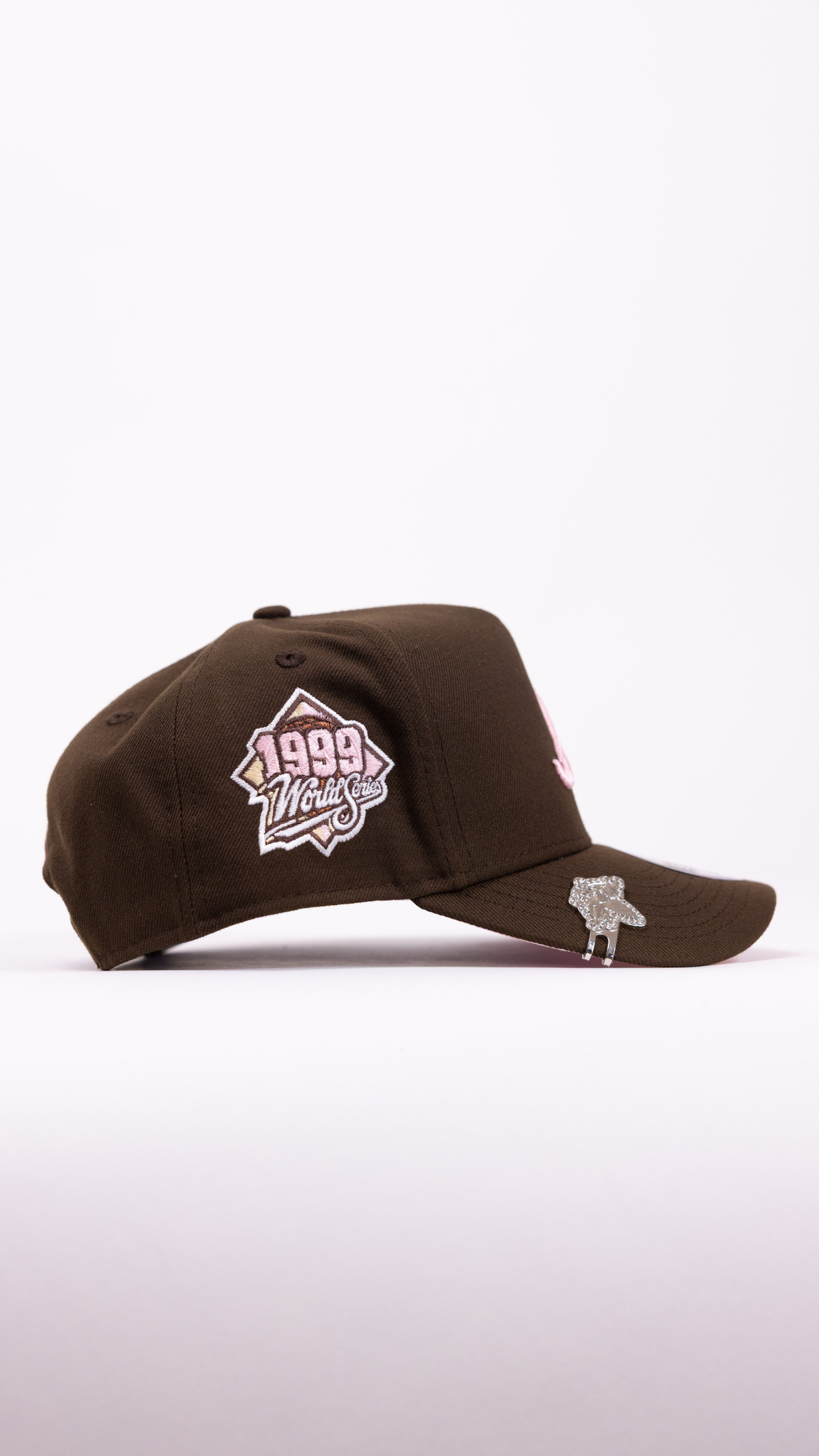 New Era 9Fifty A-Frame Brown Atlanta Braves Snapback W/ 1999 World Series Side Patch