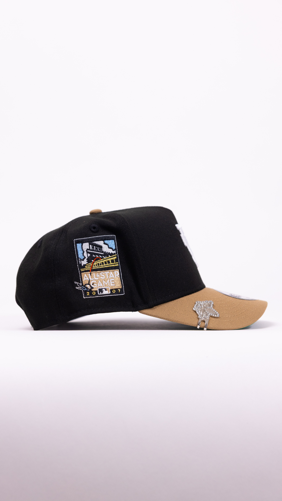New Era 9Fifty A-Frame Black/Beige Upside Down Los Angeles Dodgers Snapback W/ All Star Game Side Patch