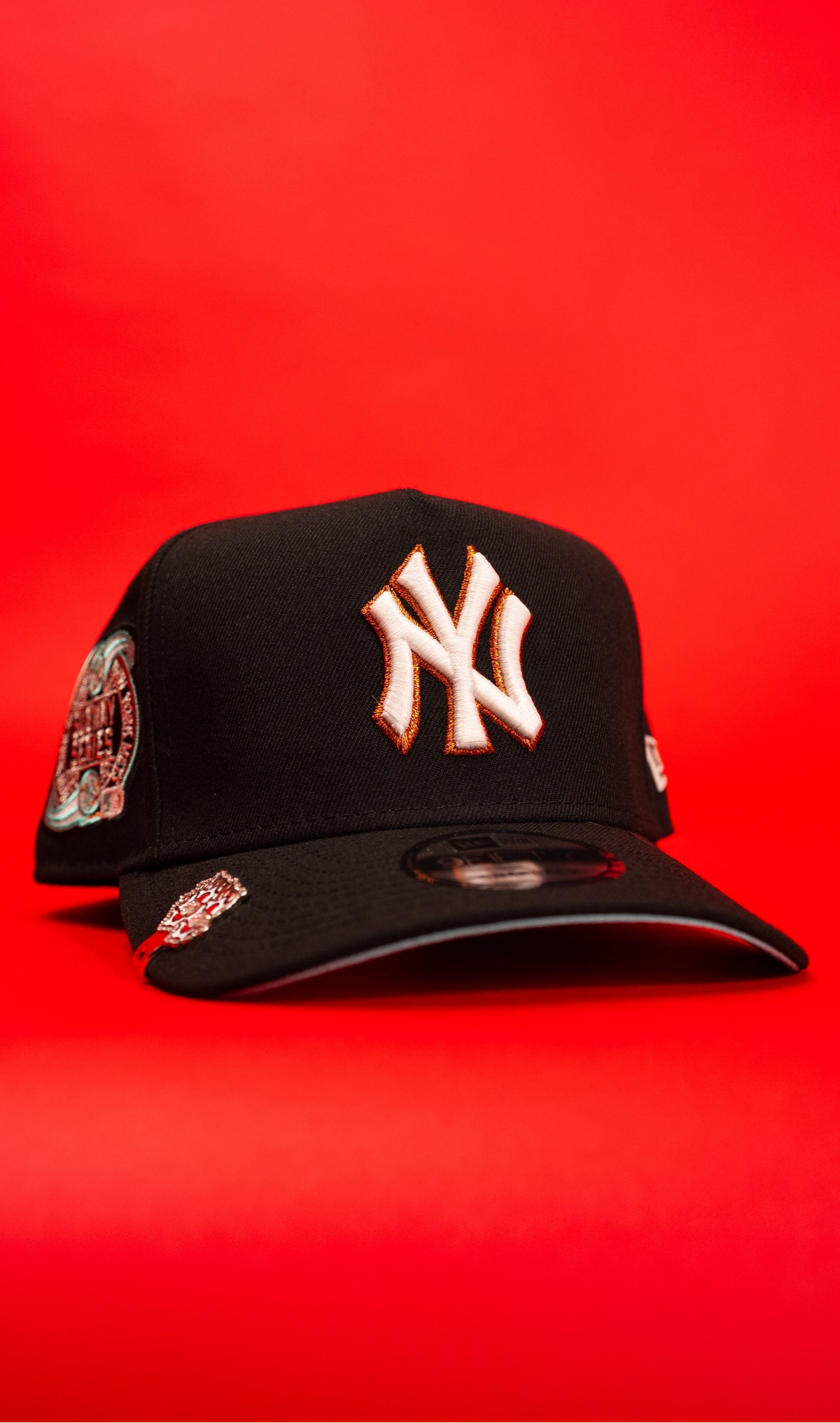 New Era 9Fifty A-Frame Black New York Yankees Snapback W/ Subway Series Side Patch