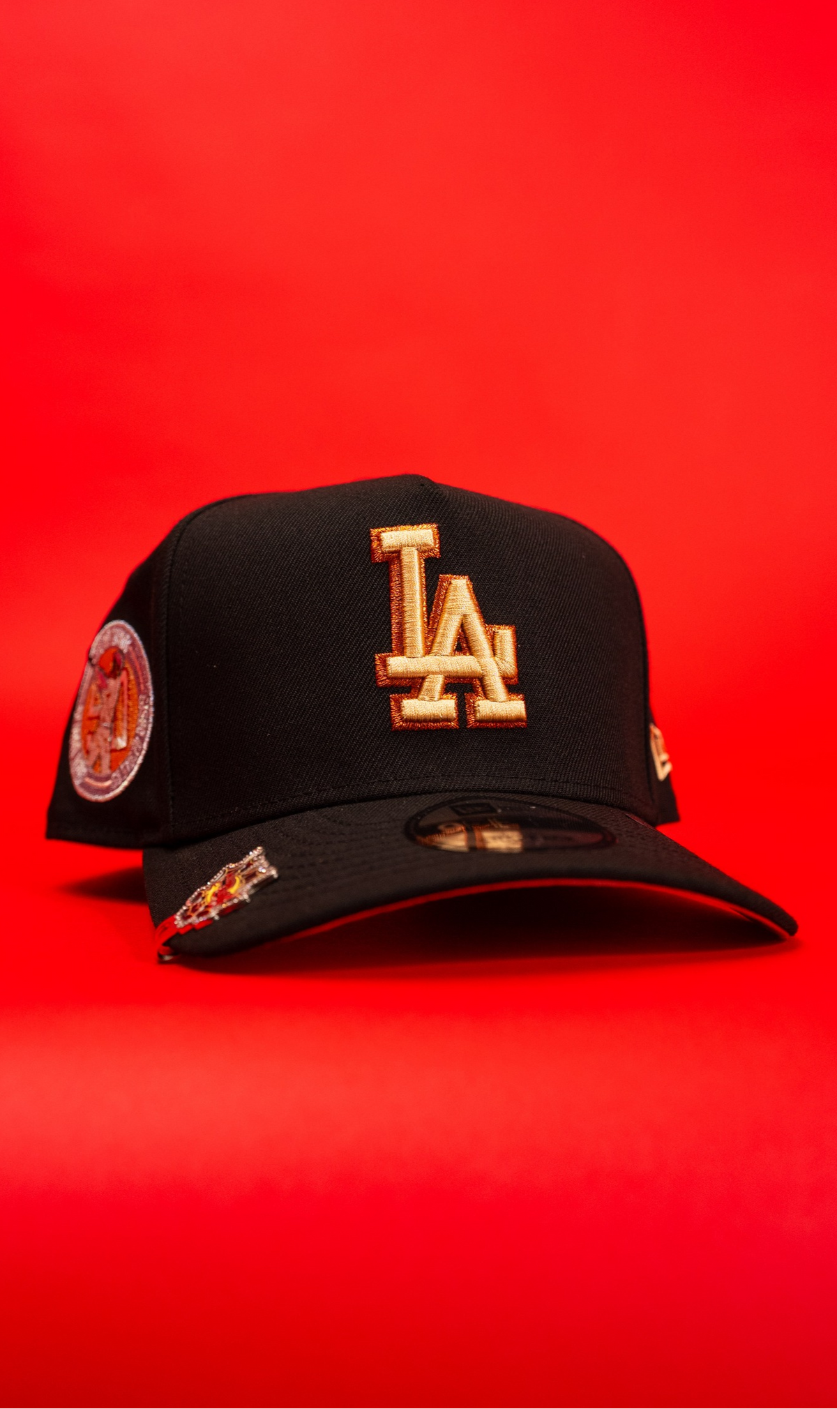 New Era 9Fifty A-Frame Black Los Angeles Dodgers Snapback W/ Shohei Ohtani Side Patch