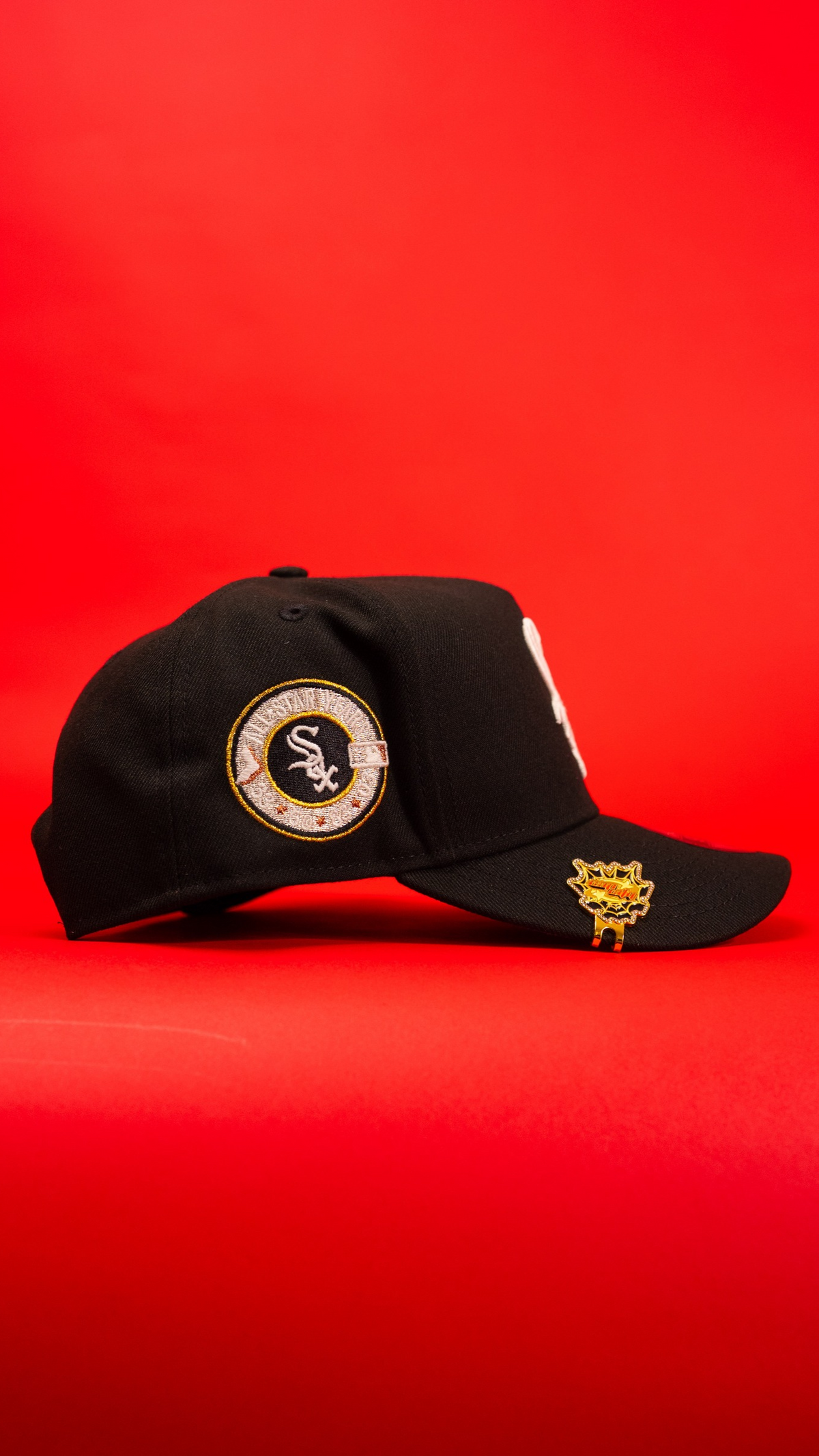 New Era 9Fifty A-Frame Black Chicago White Sox Snapback W/ All Star Years Side Patch