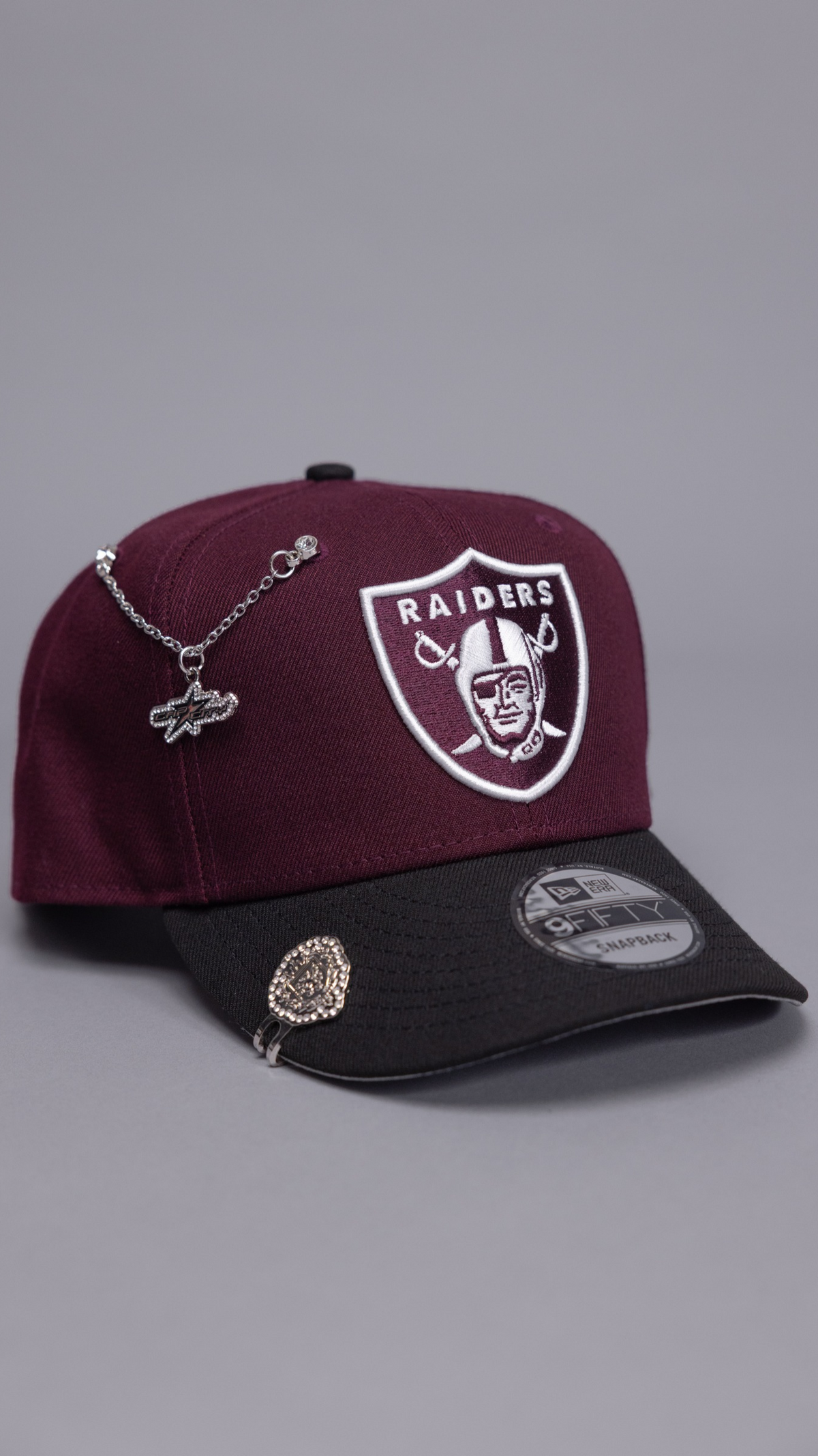 New Era Exclusive 9Fifty Maroon/Black Las Vegas Raiders Snapback