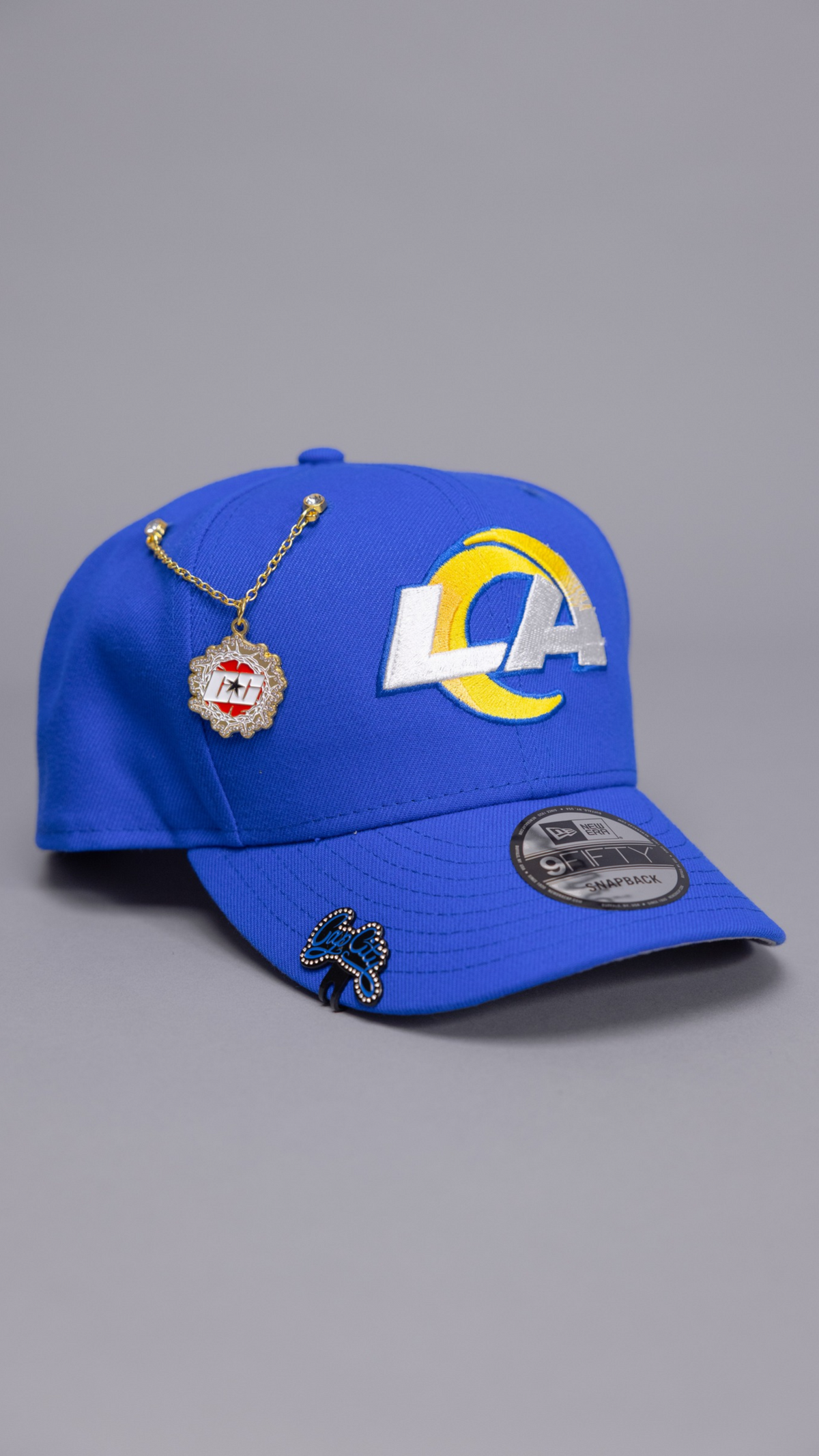 New Era Exclusive 9Fifty Blue Los Angeles Rams Snapback