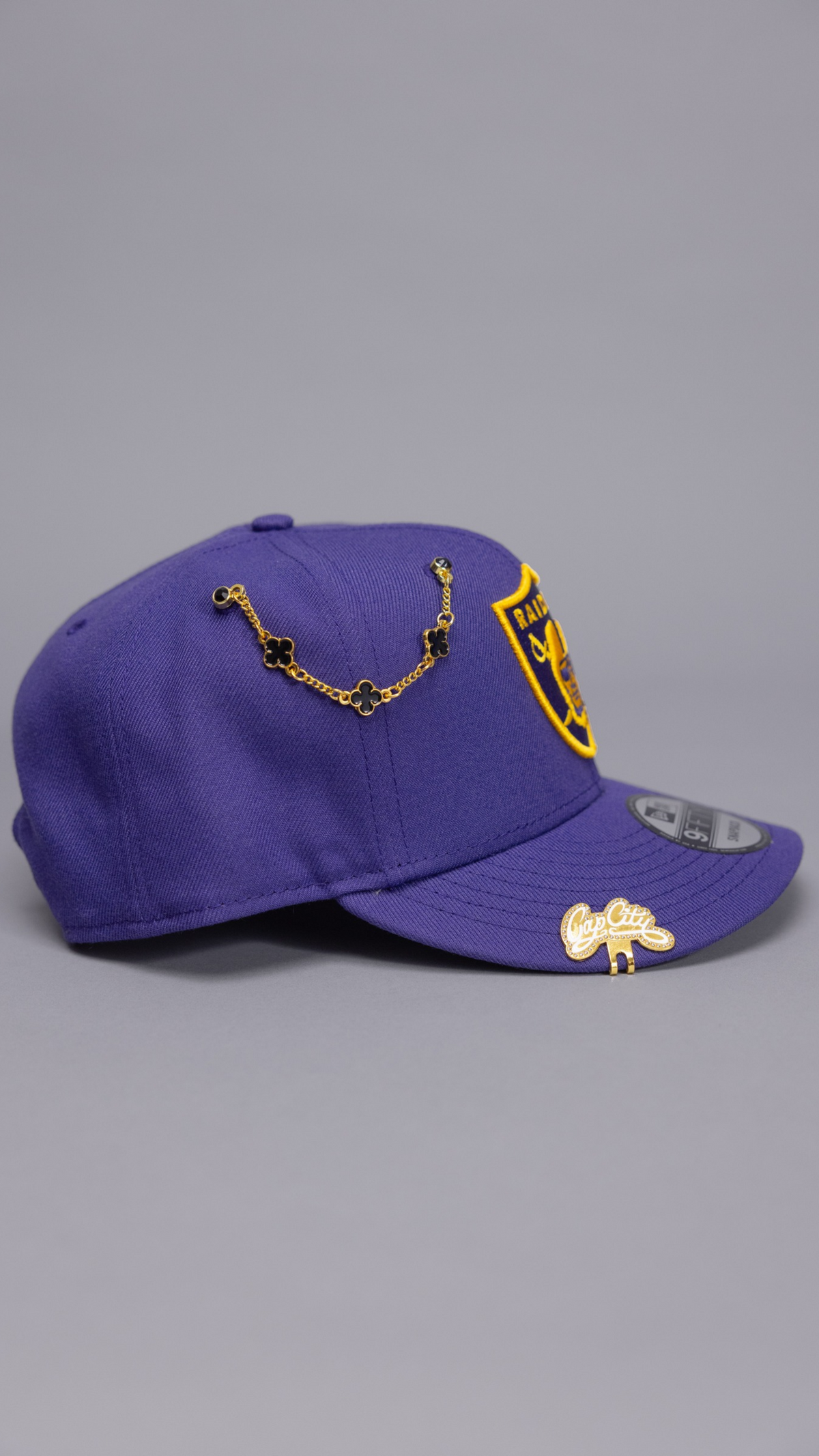 New Era Exclusive 9Fifty Purple Las Vegas Raiders Snapback