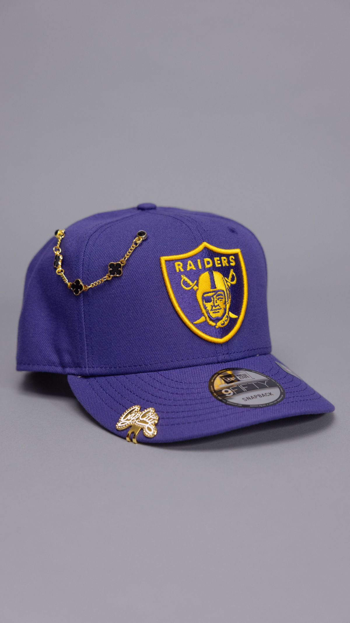 New Era Exclusive 9Fifty Purple Las Vegas Raiders Snapback